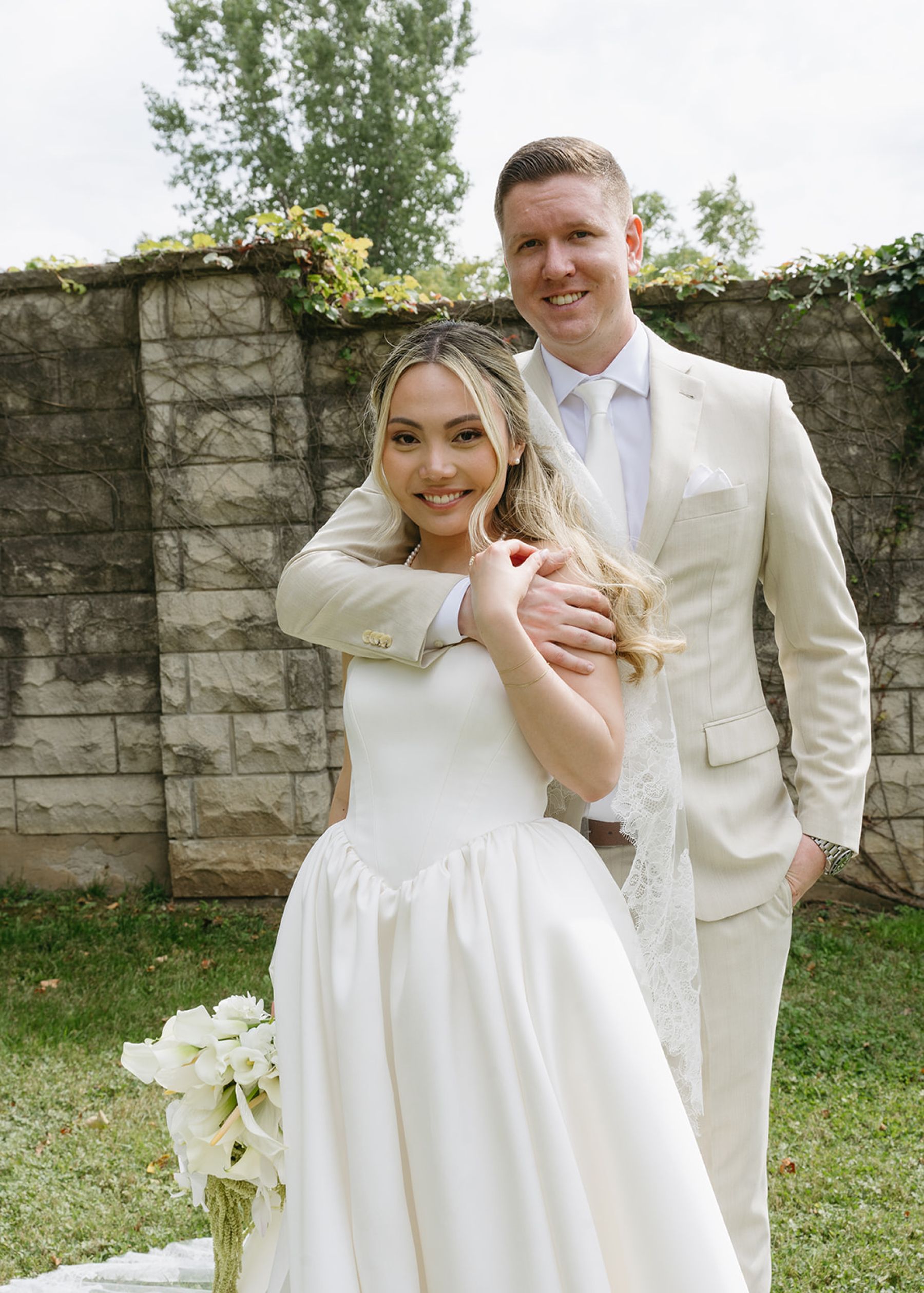 Their Ring Bearer Wore a Bow Tie and Had Four Legs: Emma &amp; Andrew's Wedding at Cambridge Mill photo