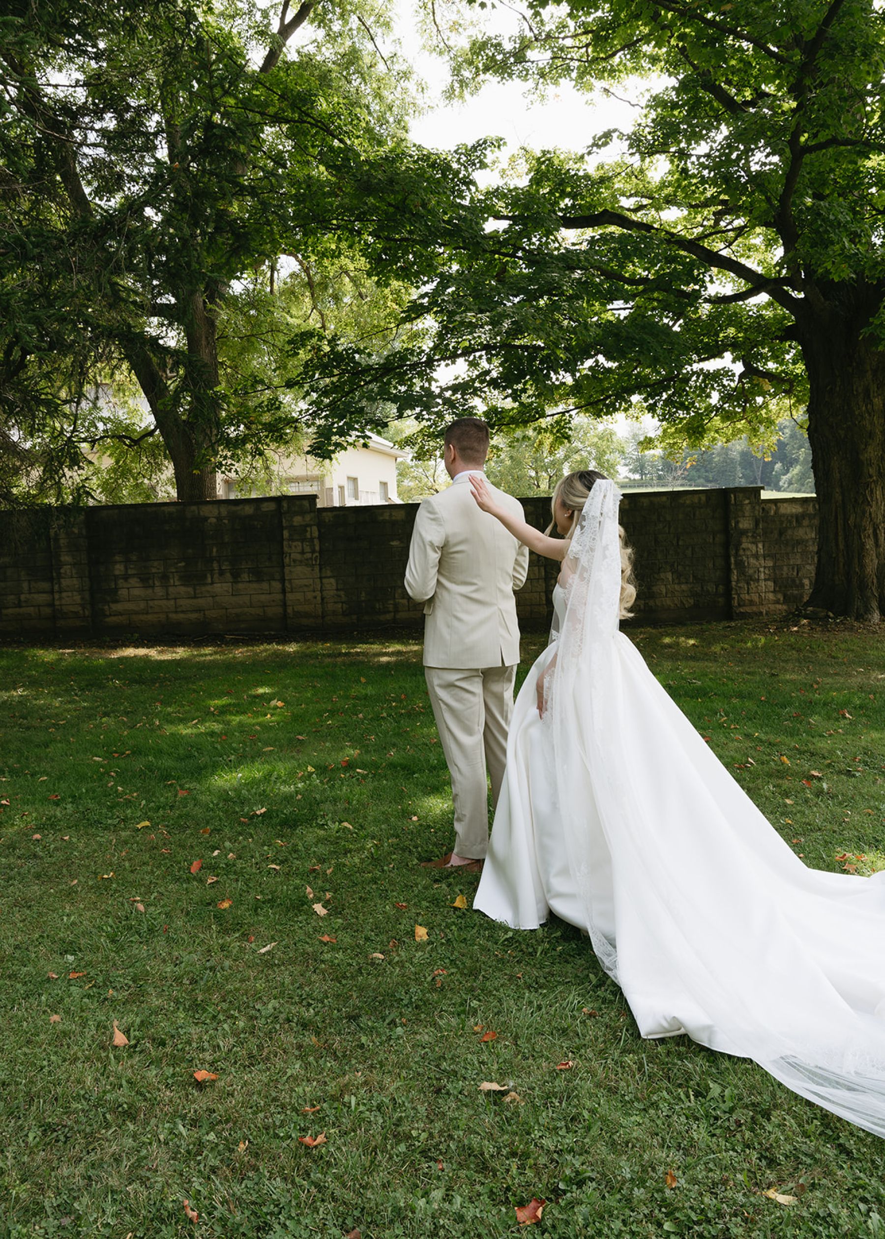 Their Ring Bearer Wore a Bow Tie and Had Four Legs: Emma &amp; Andrew's Wedding at Cambridge Mill photo