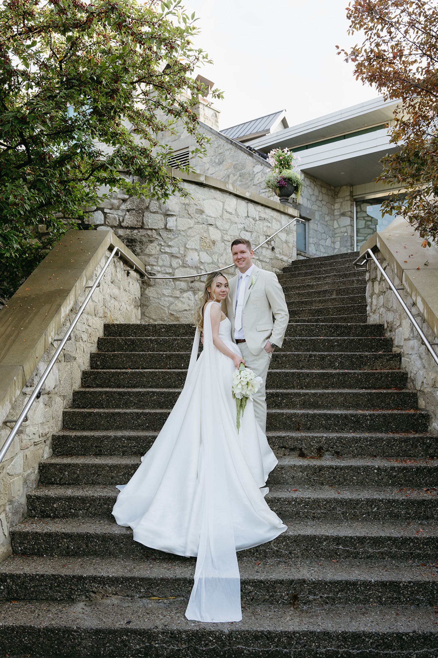Their Ring Bearer Wore a Bow Tie and Had Four Legs: Emma &amp; Andrew's Wedding at Cambridge Mill photo