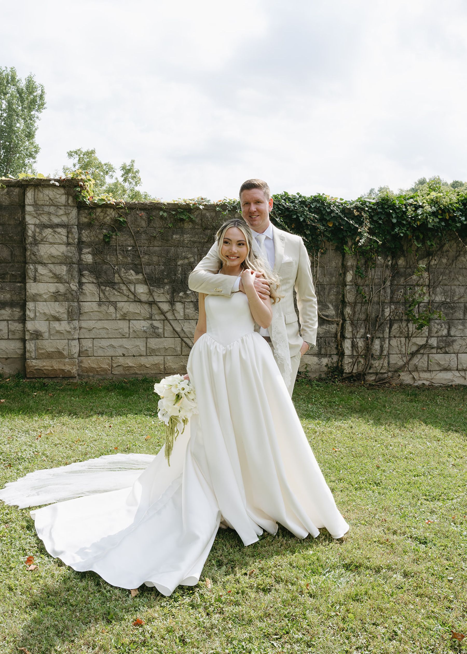 Their Ring Bearer Wore a Bow Tie and Had Four Legs: Emma &amp; Andrew's Wedding at Cambridge Mill photo