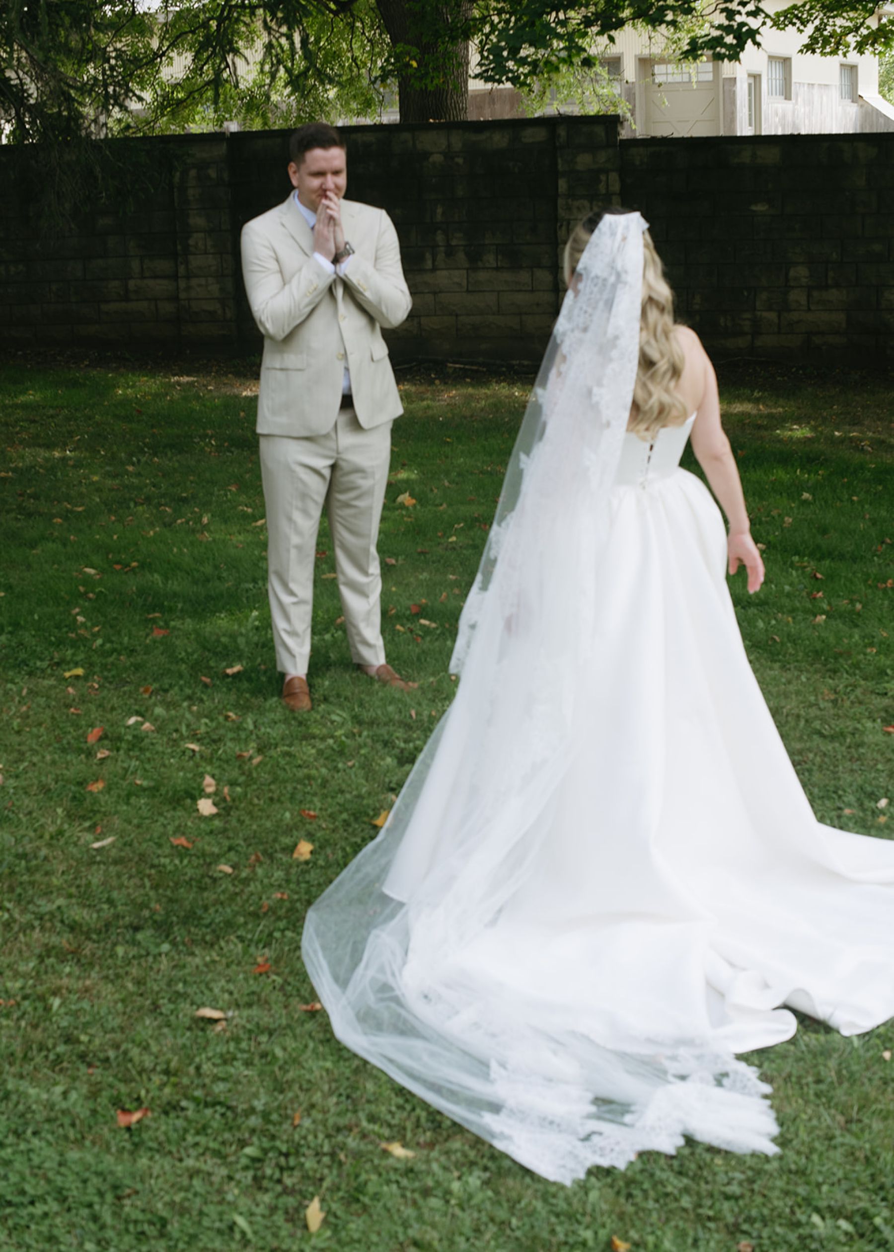 Their Ring Bearer Wore a Bow Tie and Had Four Legs: Emma &amp; Andrew's Wedding at Cambridge Mill photo