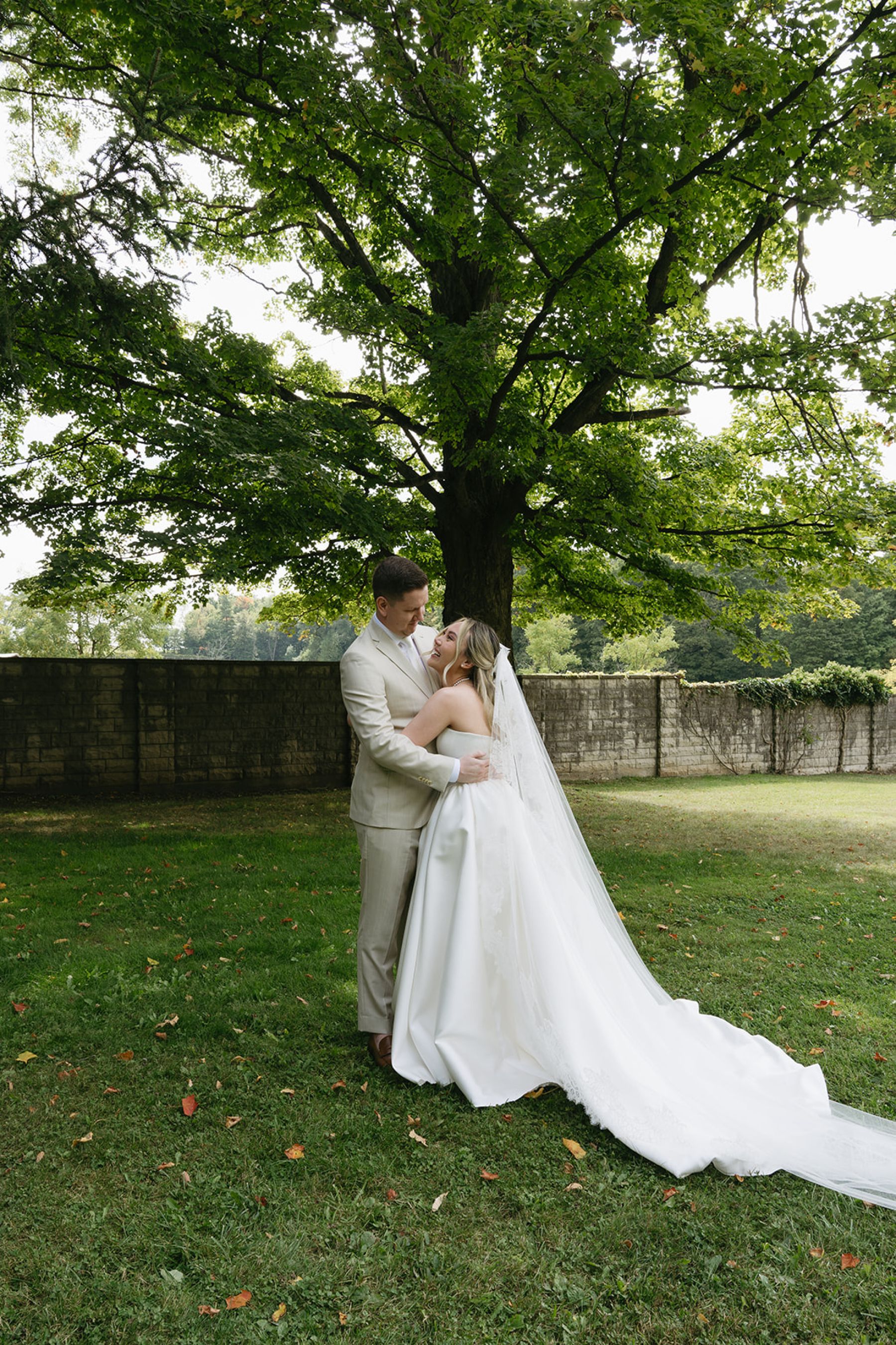 Their Ring Bearer Wore a Bow Tie and Had Four Legs: Emma &amp; Andrew's Wedding at Cambridge Mill photo