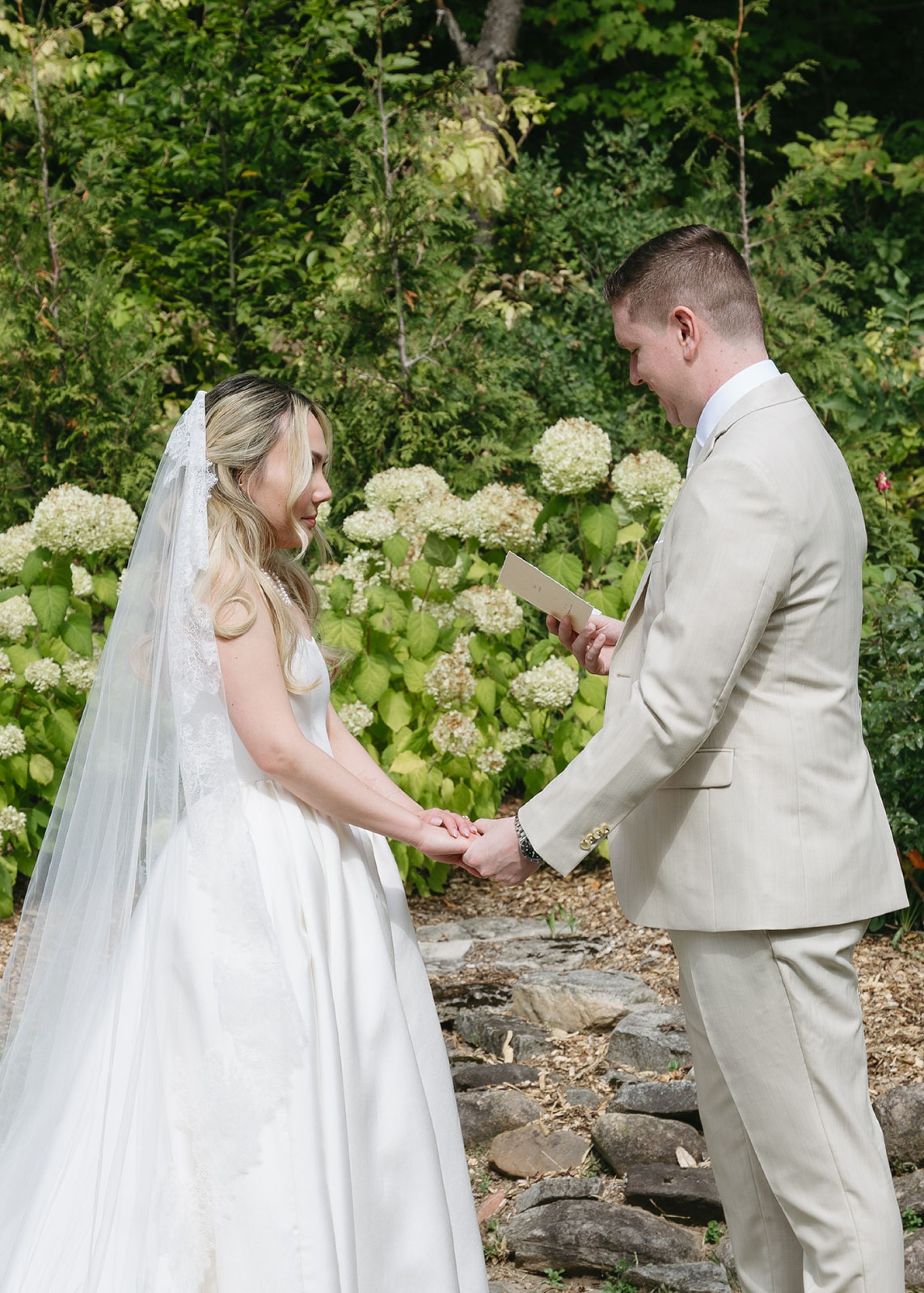 Their Ring Bearer Wore a Bow Tie and Had Four Legs: Emma &amp; Andrew's Wedding at Cambridge Mill photo