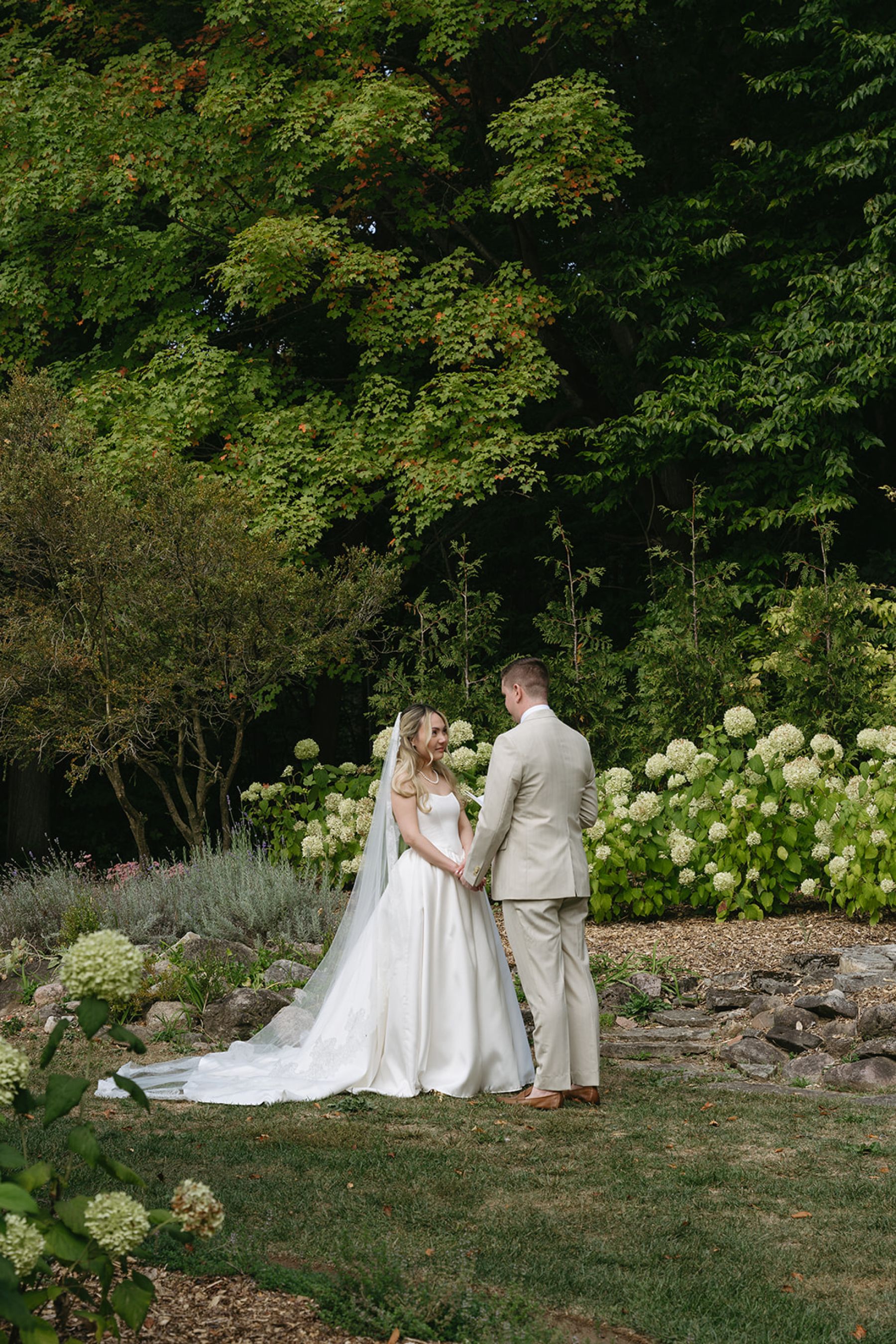 Their Ring Bearer Wore a Bow Tie and Had Four Legs: Emma &amp; Andrew's Wedding at Cambridge Mill photo