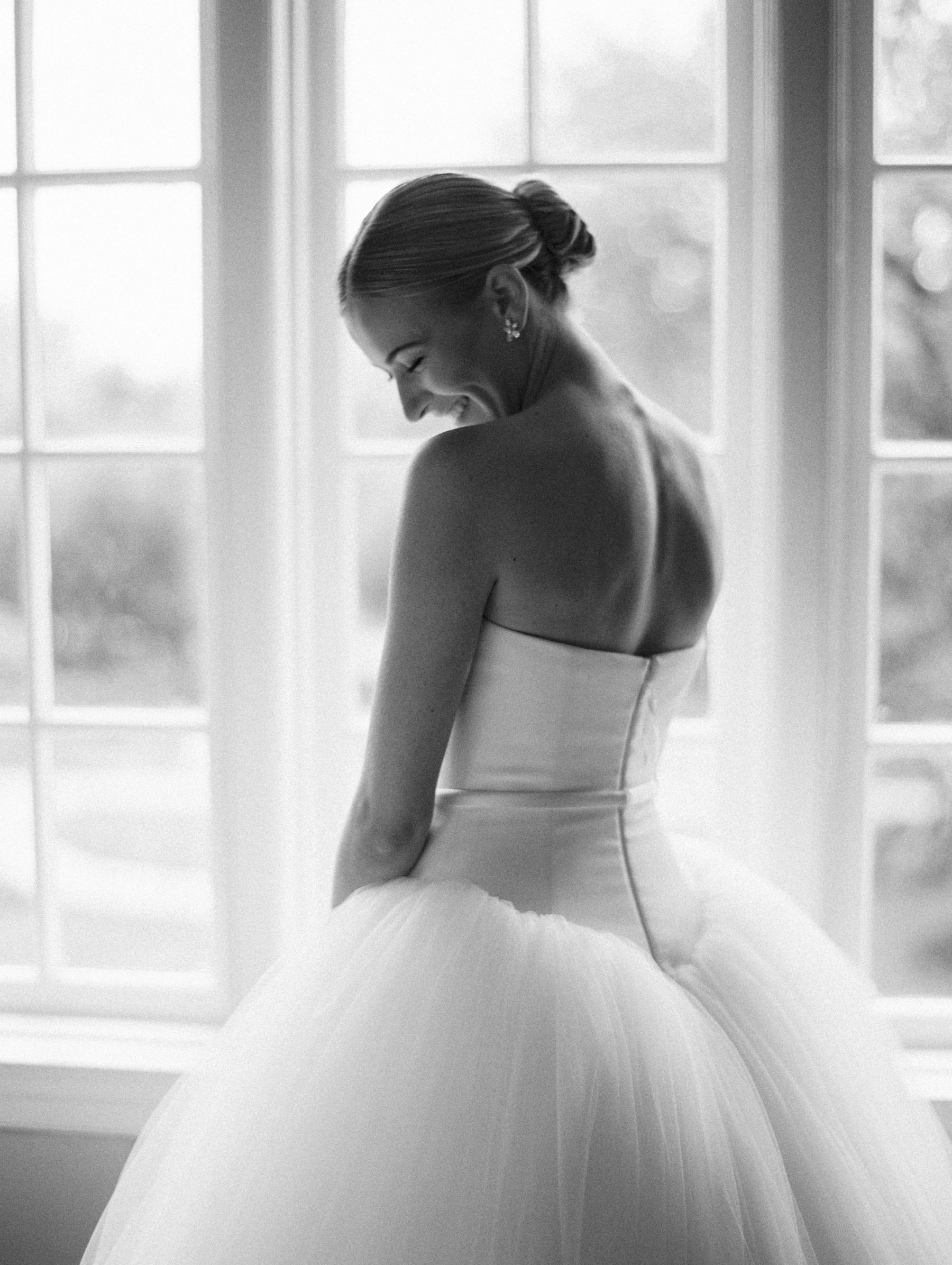 Watching Her Float Down the Aisle: Freia &amp; Mac's Wedding at Commodore Perry Estate photo