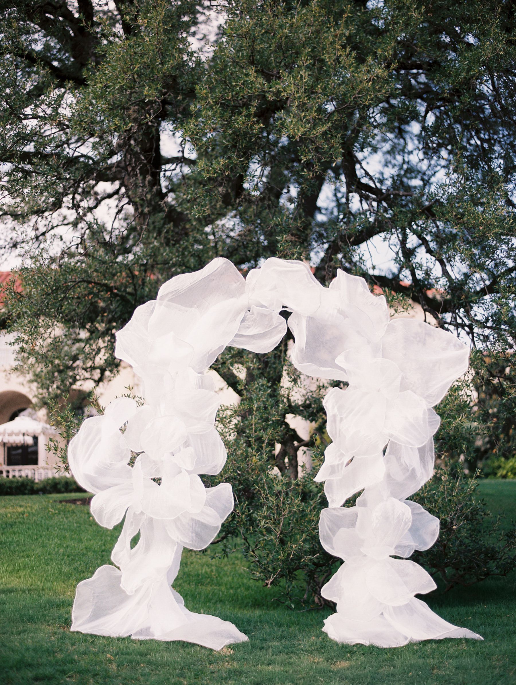 Watching Her Float Down the Aisle: Freia &amp; Mac's Wedding at Commodore Perry Estate photo