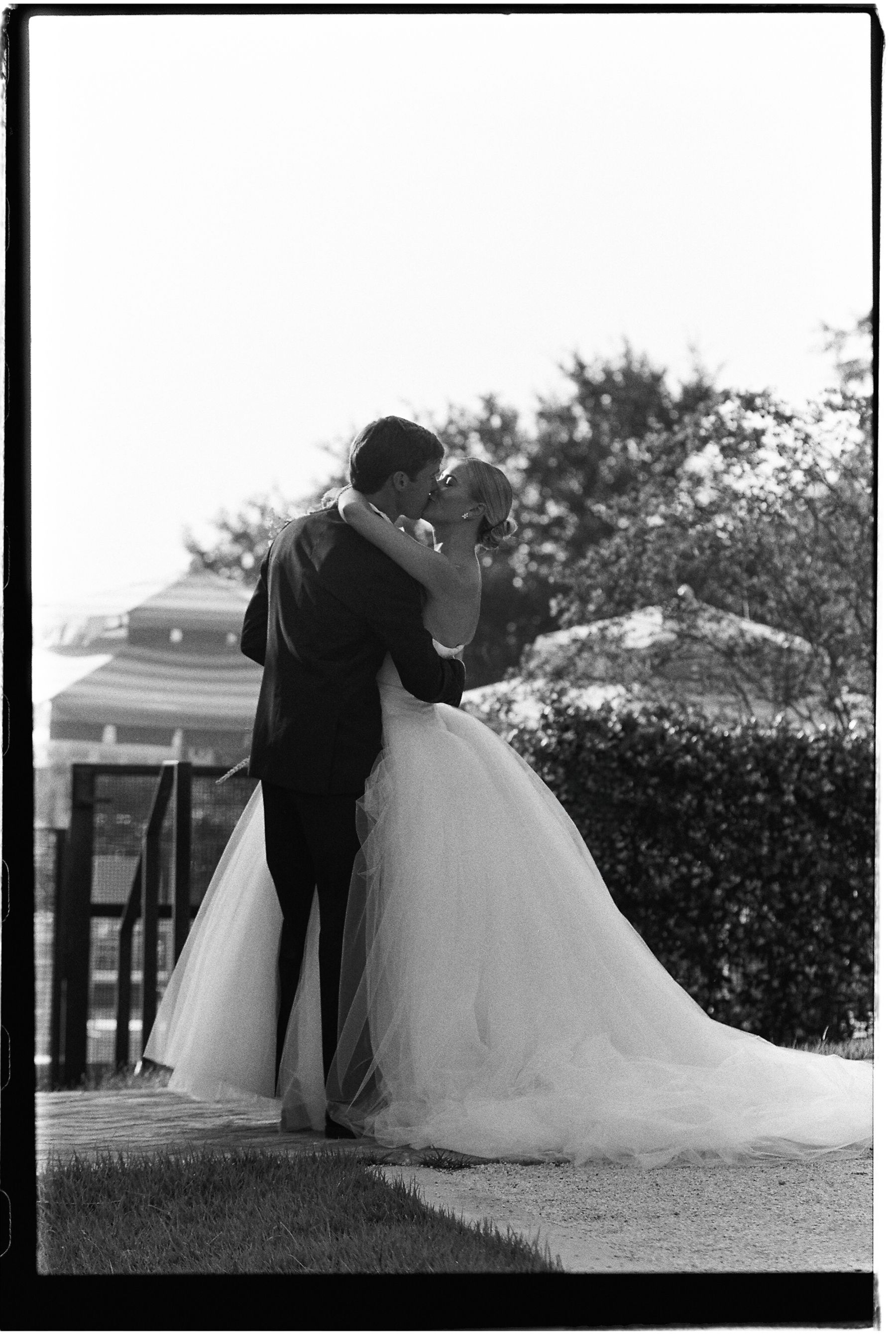 Watching Her Float Down the Aisle: Freia &amp; Mac's Wedding at Commodore Perry Estate photo