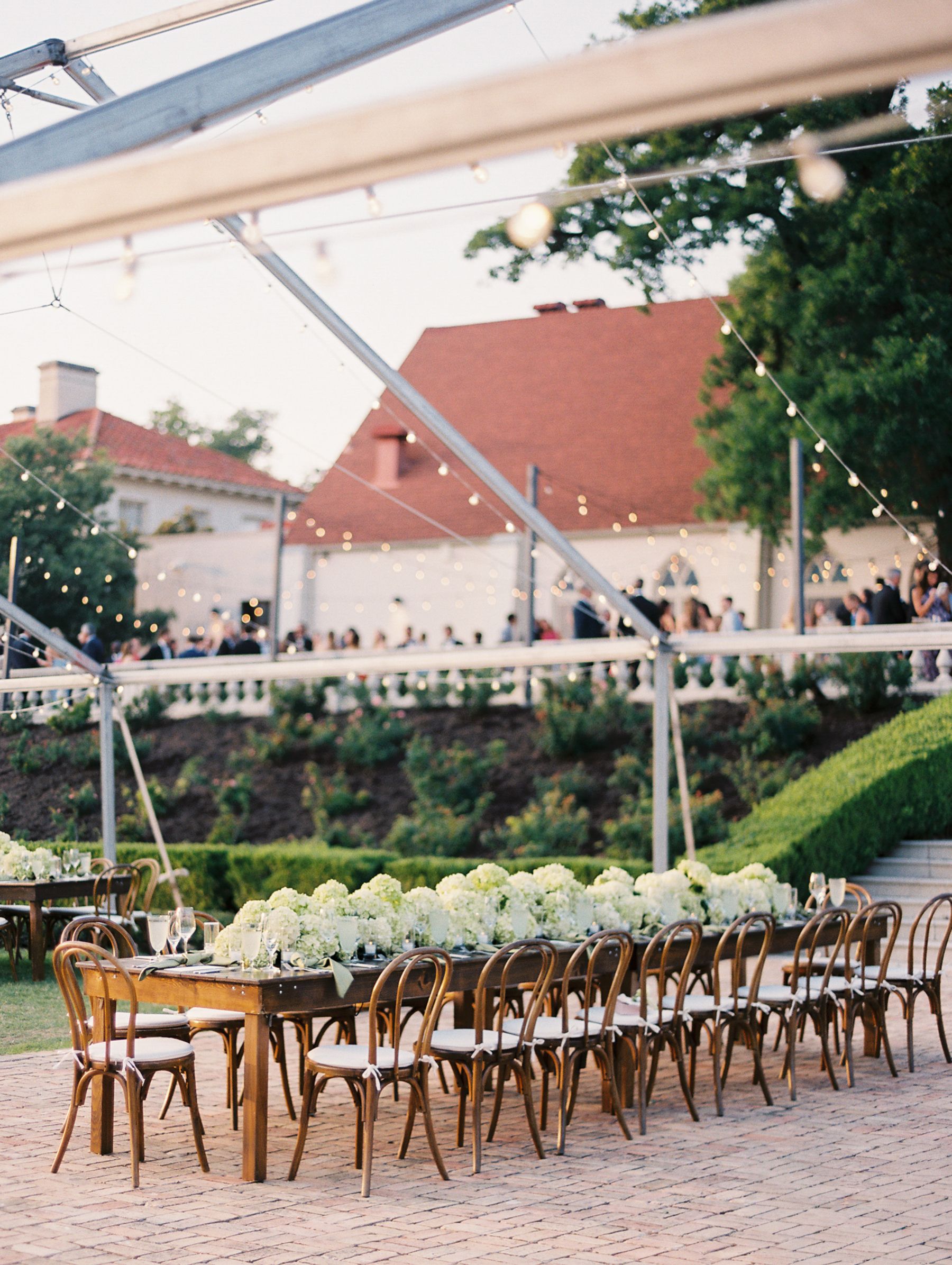 Watching Her Float Down the Aisle: Freia &amp; Mac's Wedding at Commodore Perry Estate photo