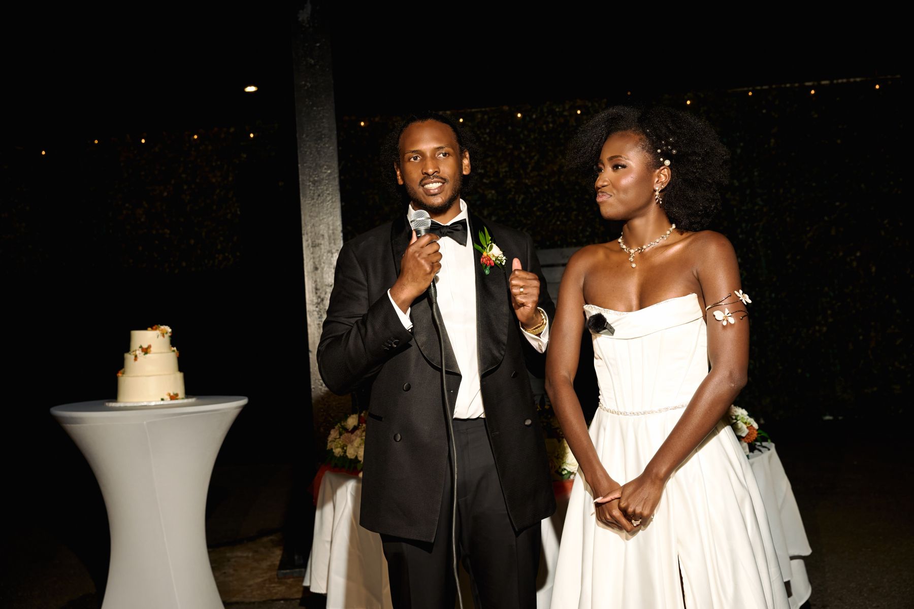 A Haitian Garden Party in Brooklyn: Laetitia &amp; Yves-Marie’s Wedding at Hamilton Loft photo