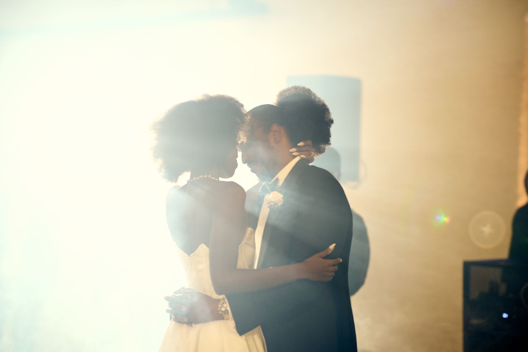 A Haitian Garden Party in Brooklyn: Laetitia &amp; Yves-Marie’s Wedding at Hamilton Loft photo