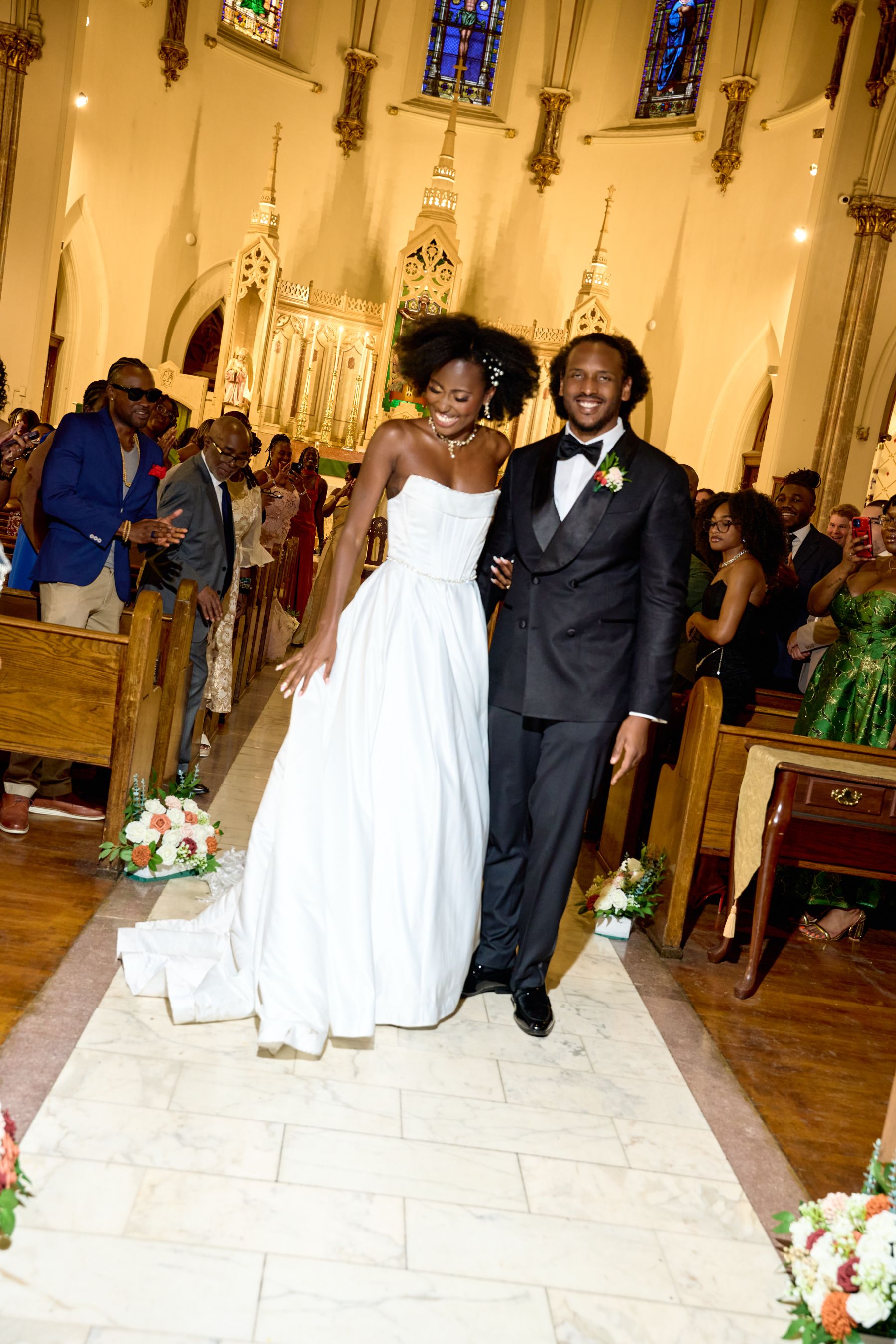 A Haitian Garden Party in Brooklyn: Laetitia &amp; Yves-Marie’s Wedding at Hamilton Loft photo