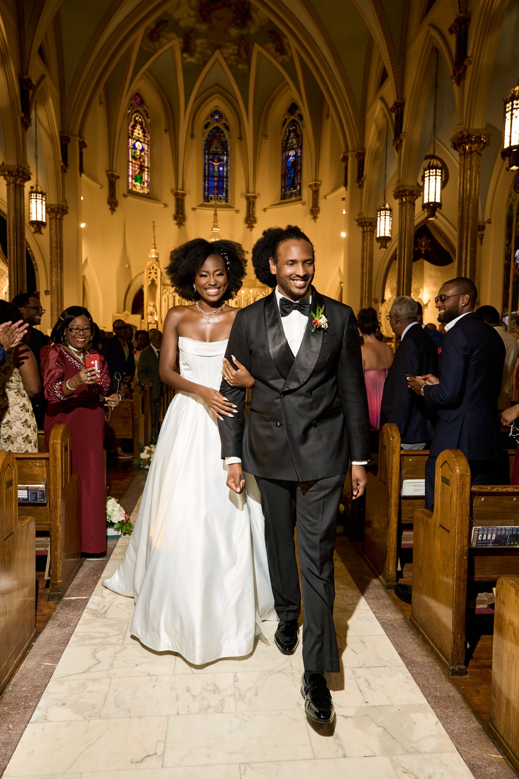 A Haitian Garden Party in Brooklyn: Laetitia &amp; Yves-Marie’s Wedding at Hamilton Loft photo
