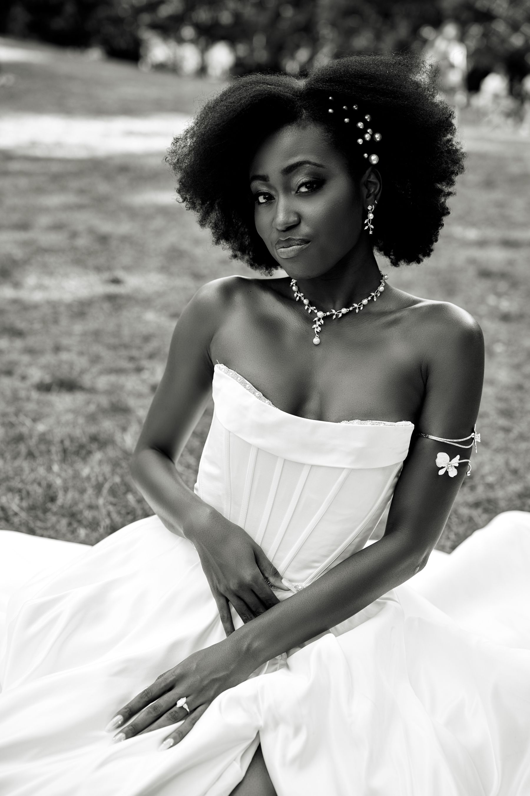 A Haitian Garden Party in Brooklyn: Laetitia &amp; Yves-Marie’s Wedding at Hamilton Loft photo