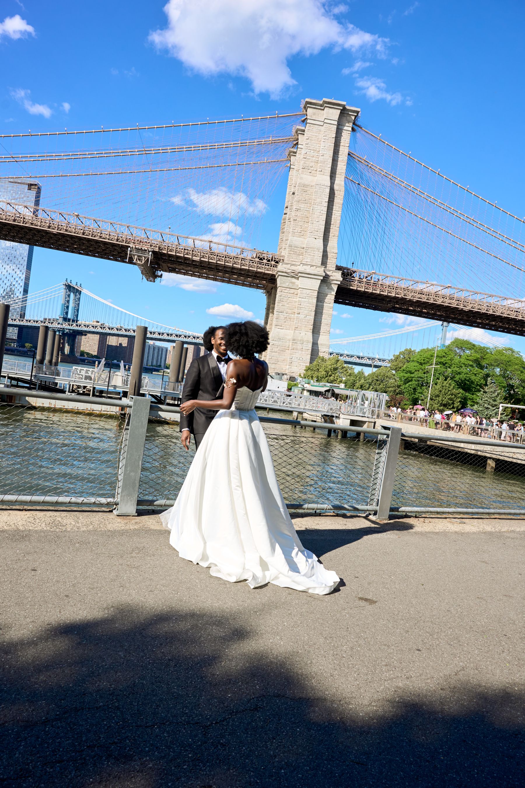 A Haitian Garden Party in Brooklyn: Laetitia &amp; Yves-Marie’s Wedding at Hamilton Loft photo