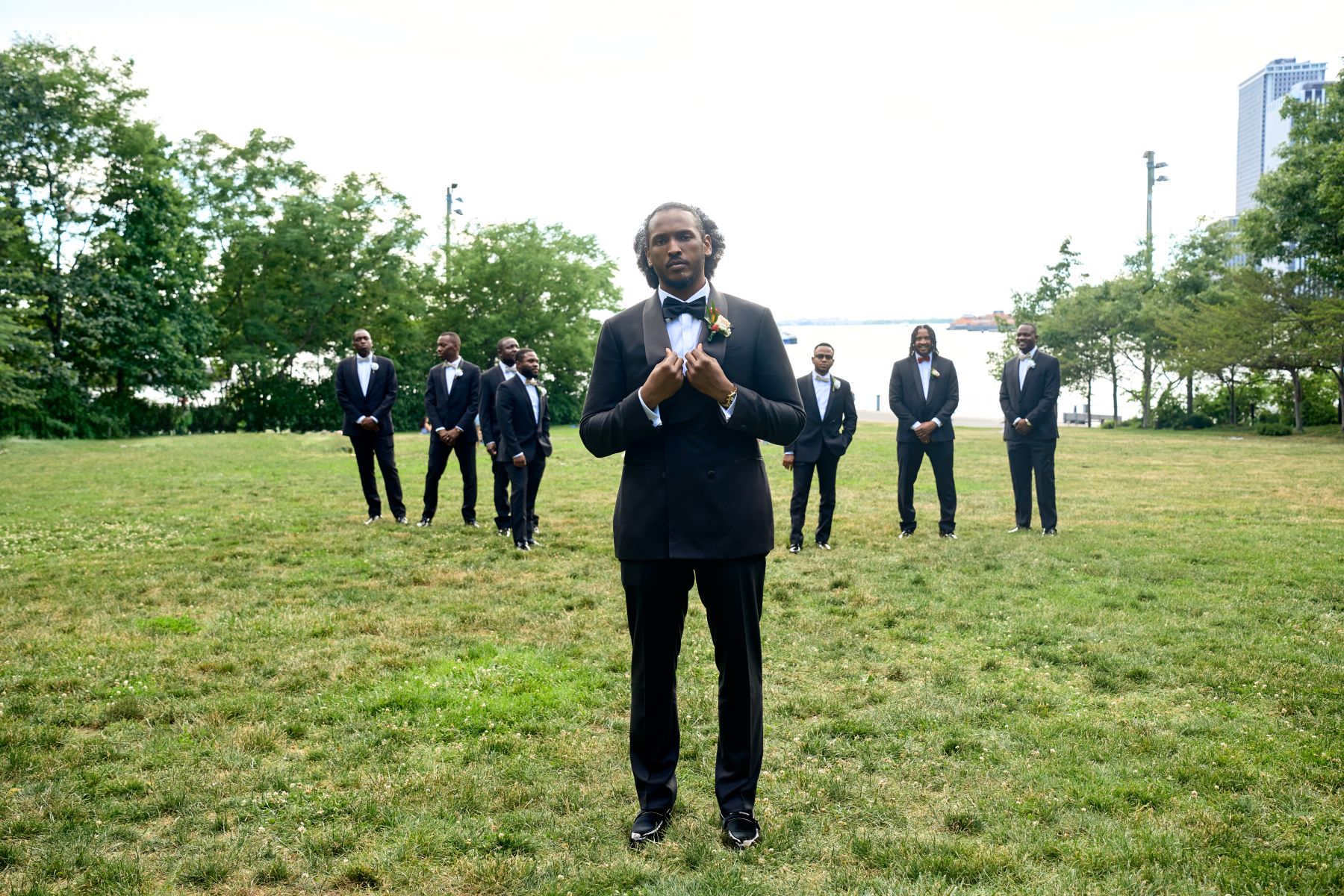 A Haitian Garden Party in Brooklyn: Laetitia &amp; Yves-Marie’s Wedding at Hamilton Loft photo