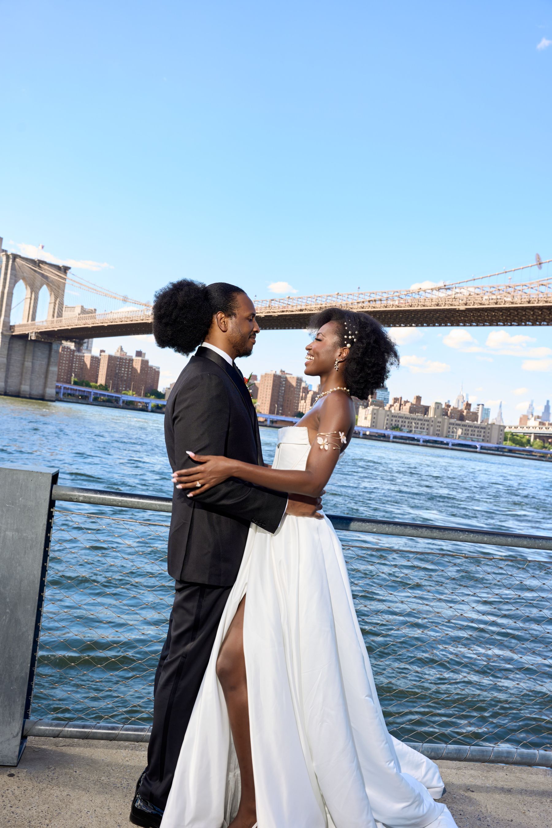A Haitian Garden Party in Brooklyn: Laetitia &amp; Yves-Marie’s Wedding at Hamilton Loft photo