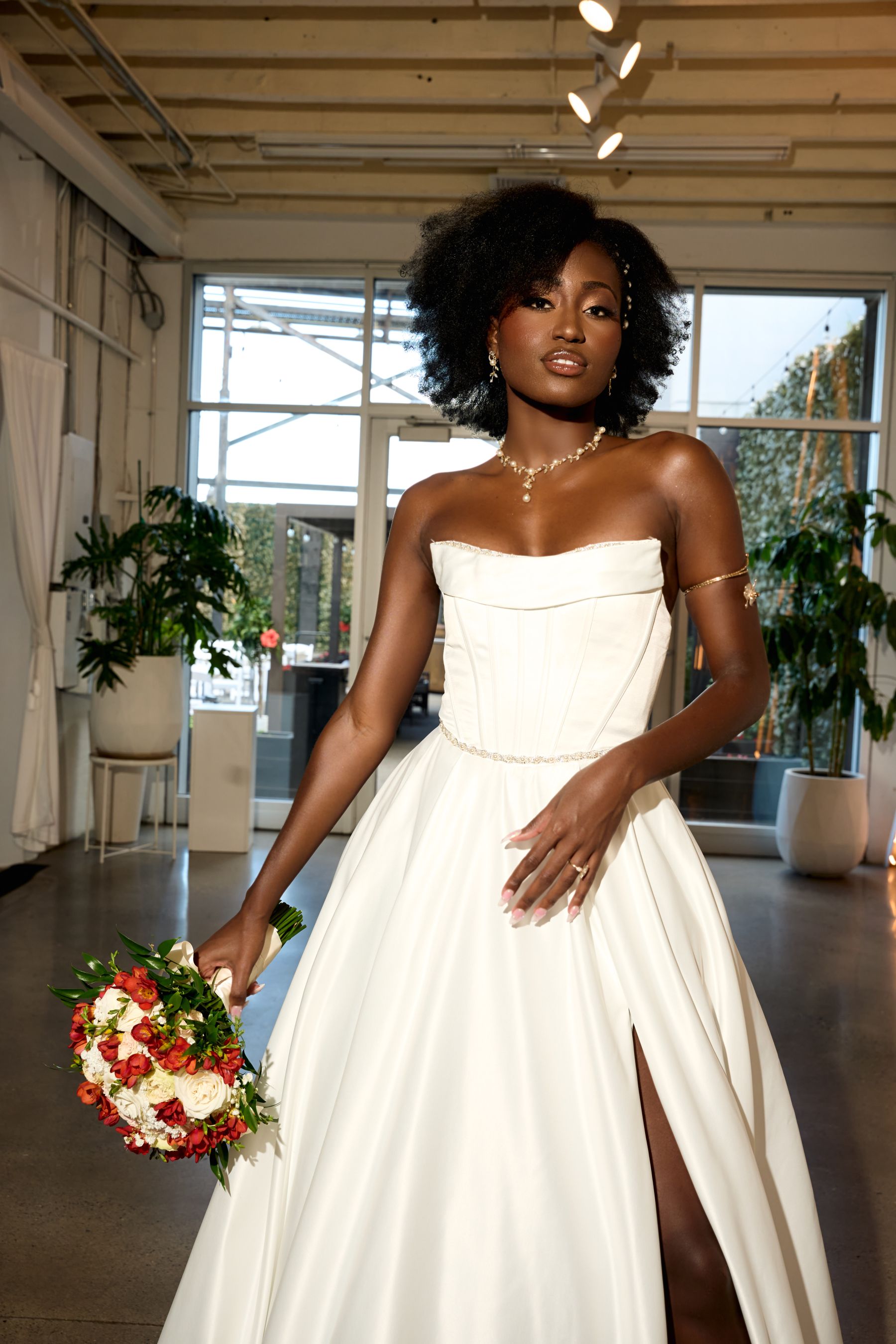 A Haitian Garden Party in Brooklyn: Laetitia &amp; Yves-Marie’s Wedding at Hamilton Loft photo