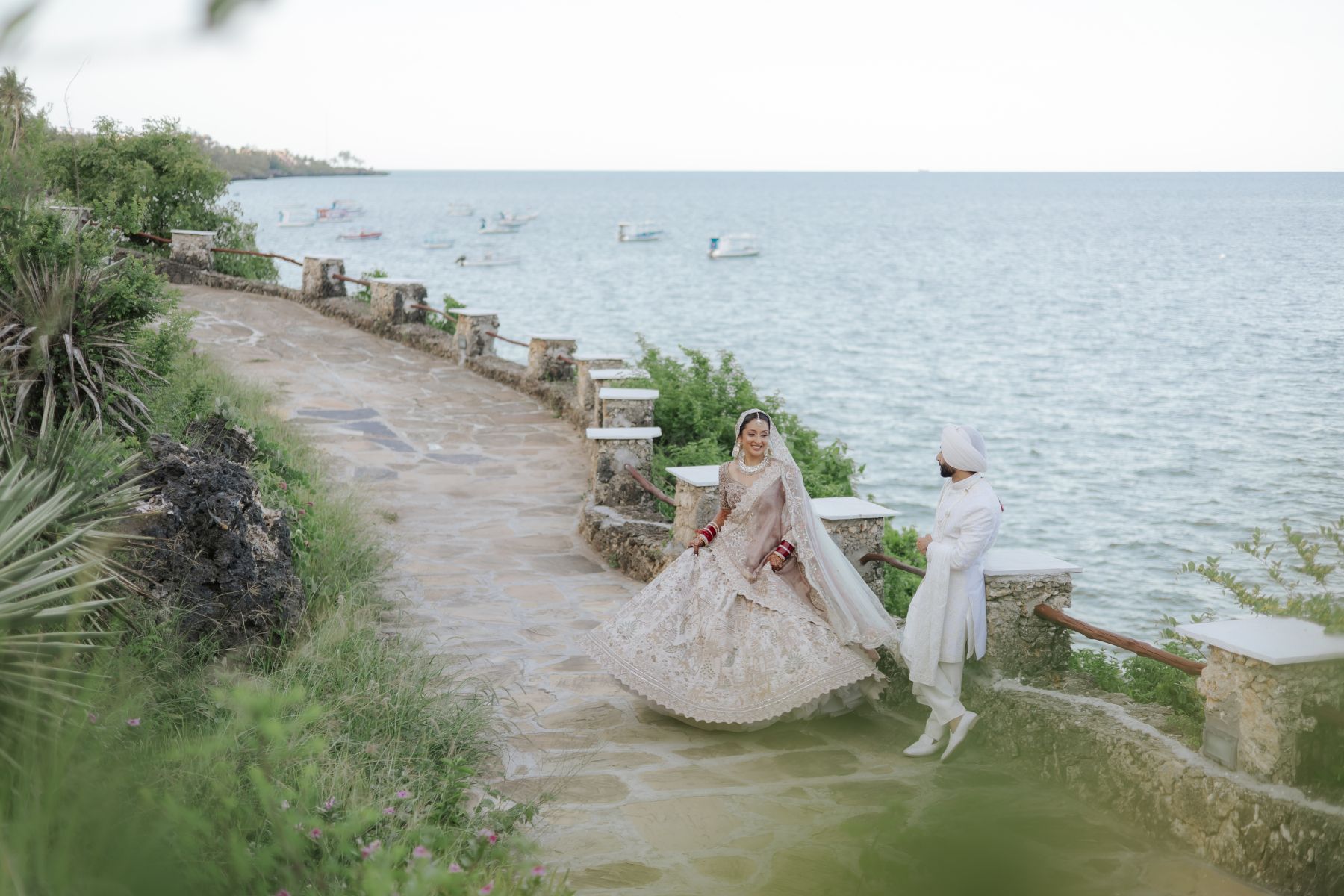 A Week of Celebration in Mombasa: Simran &amp; Hardeep’s Wedding at PrideInn Paradise photo