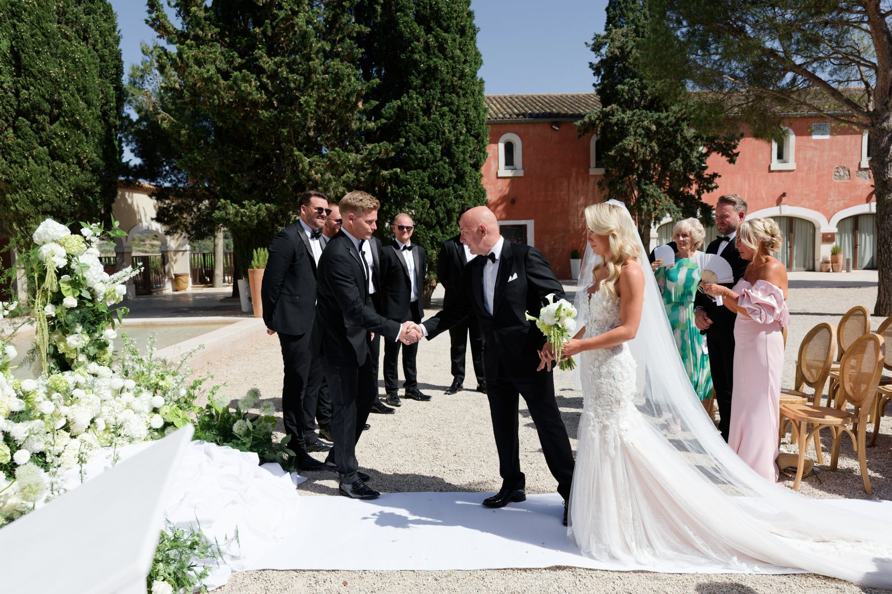 A South of France Weekend to Remember: Jasmine &amp; Max’s Wedding at Château l’Hospitalet photo