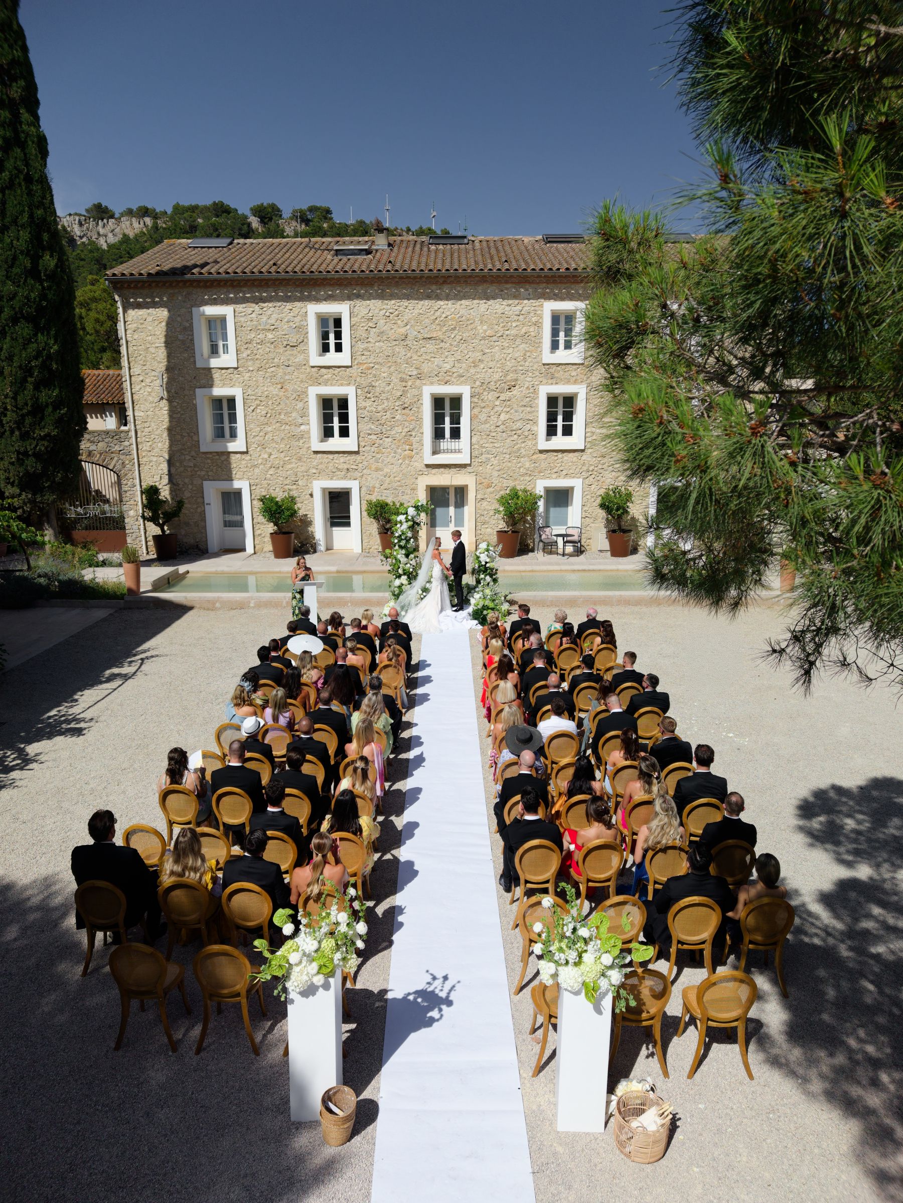 A South of France Weekend to Remember: Jasmine &amp; Max’s Wedding at Château l’Hospitalet photo