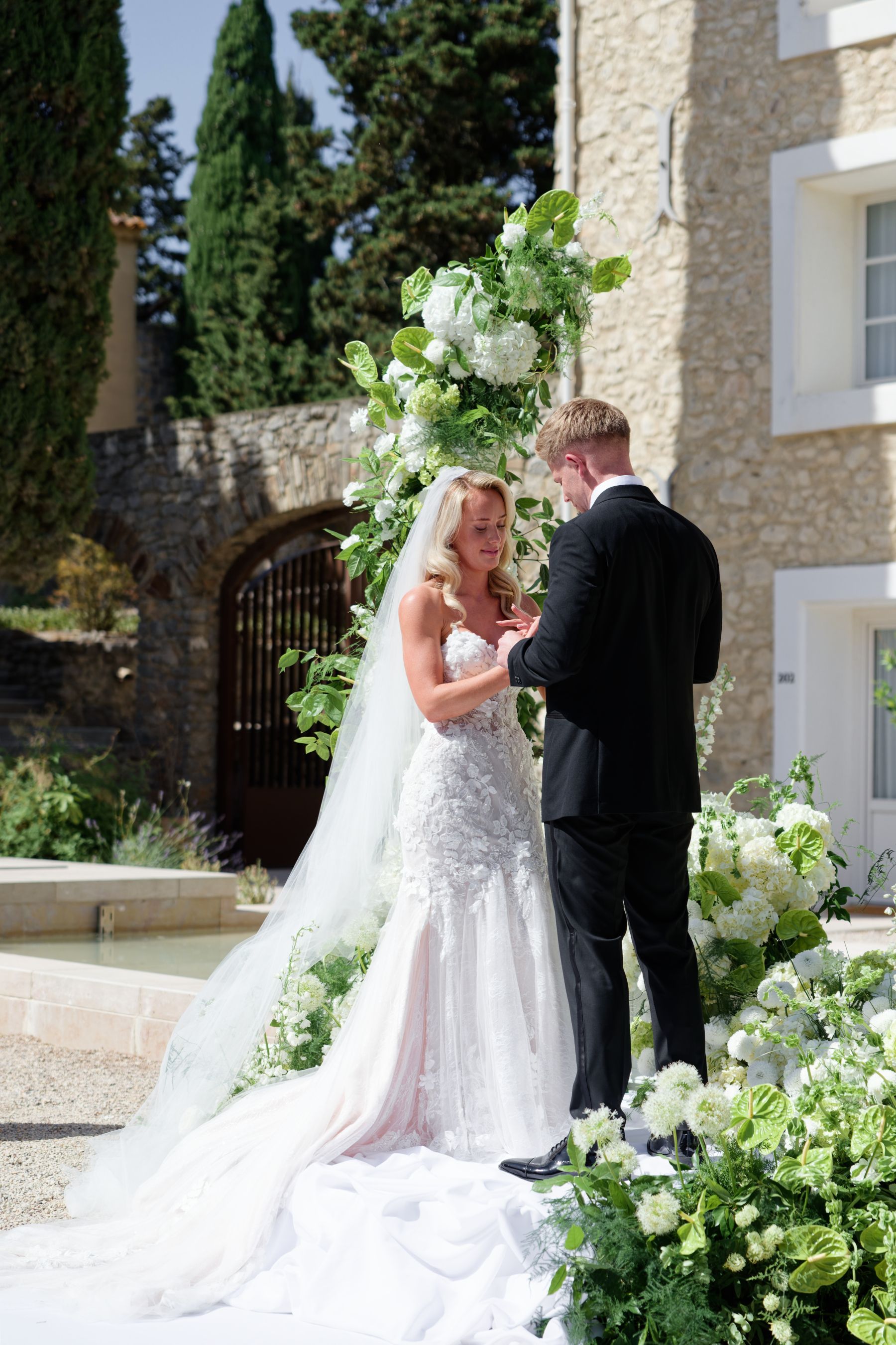 A South of France Weekend to Remember: Jasmine &amp; Max’s Wedding at Château l’Hospitalet photo