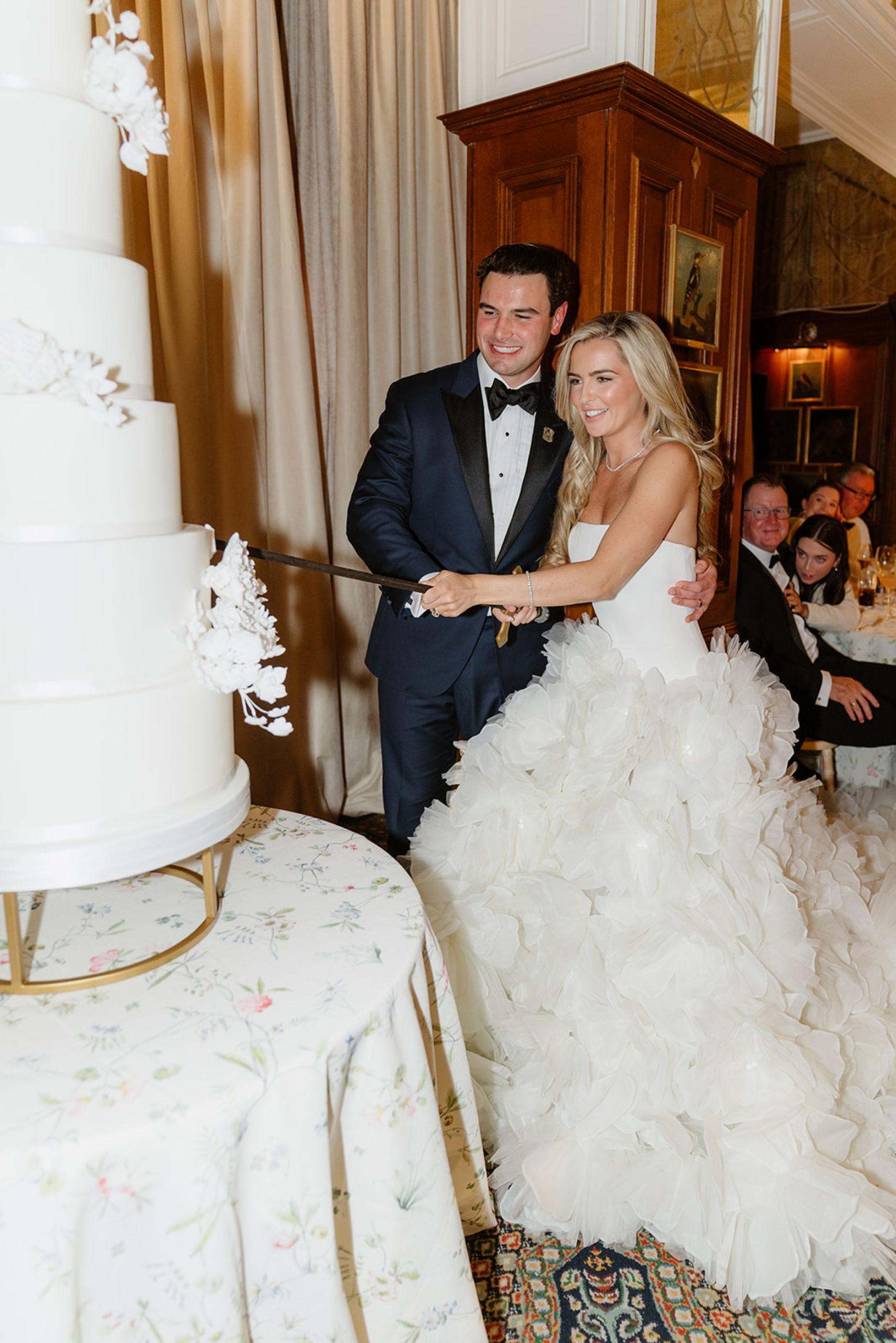 She Noticed His Smile From Across the Street: Molly &amp; Garrett's Wedding at Ashford Castle photo