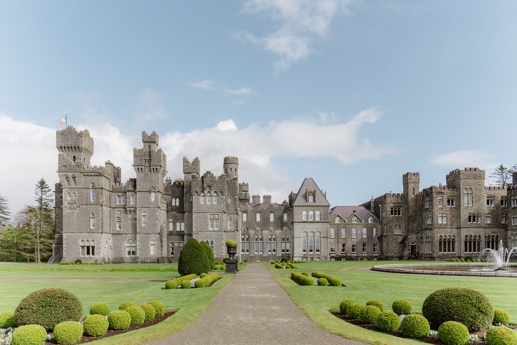 She Noticed His Smile From Across the Street: Molly &amp; Garrett's Wedding at Ashford Castle photo