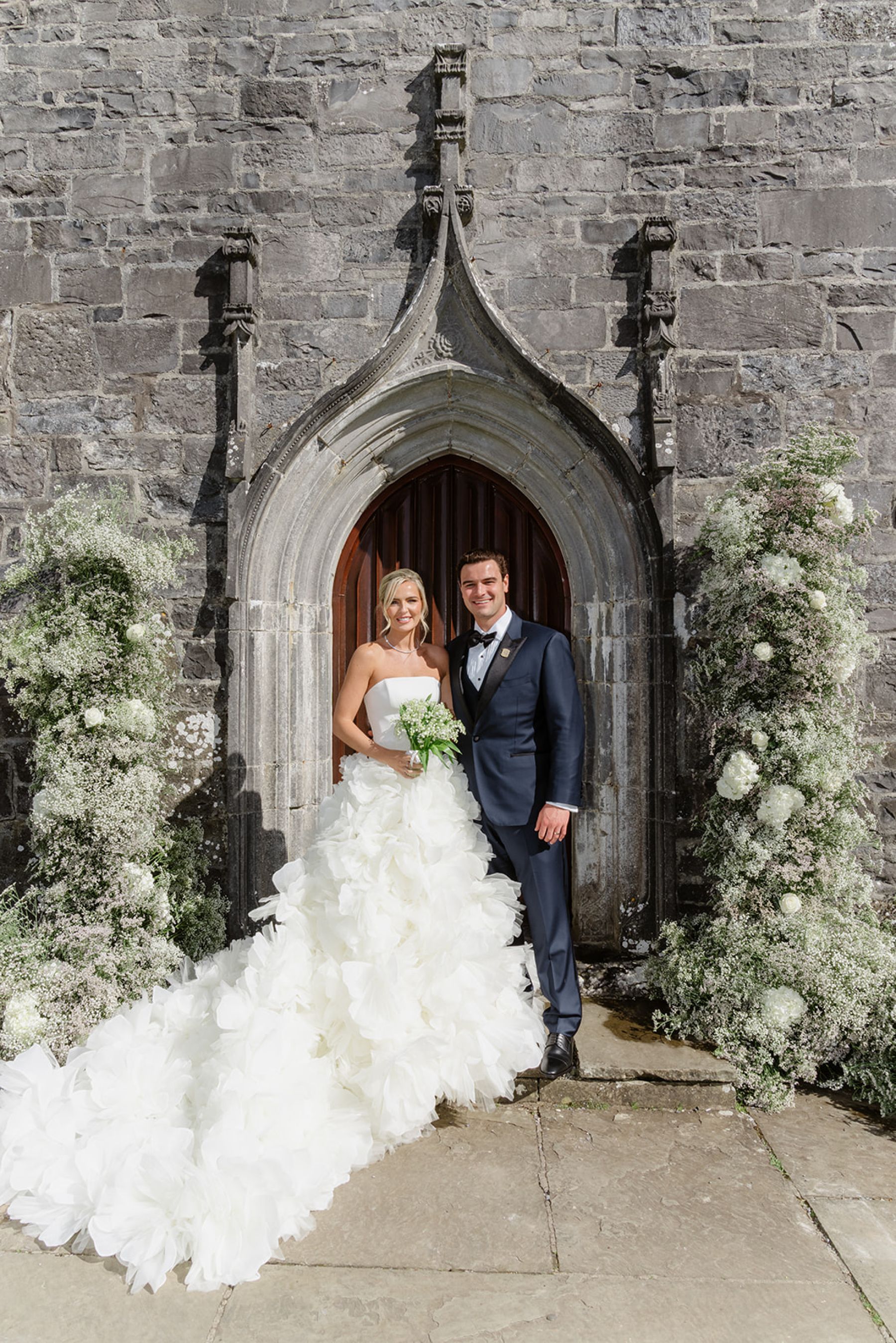 She Noticed His Smile From Across the Street: Molly &amp; Garrett's Wedding at Ashford Castle photo