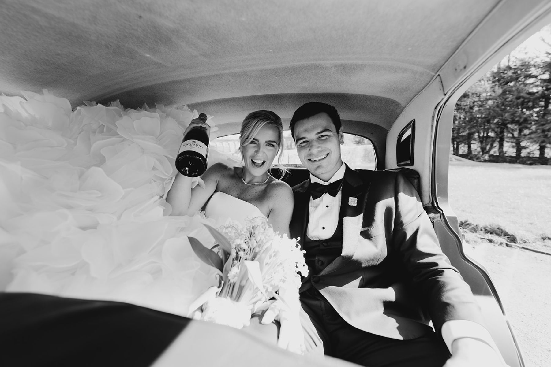 She Noticed His Smile From Across the Street: Molly &amp; Garrett's Wedding at Ashford Castle photo