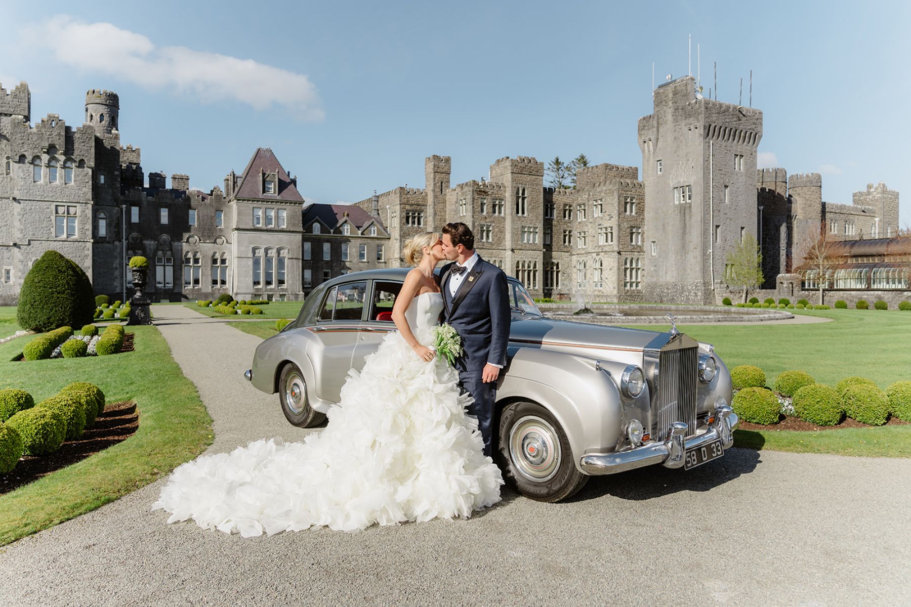 She Noticed His Smile From Across the Street: Molly &amp; Garrett's Wedding at Ashford Castle photo