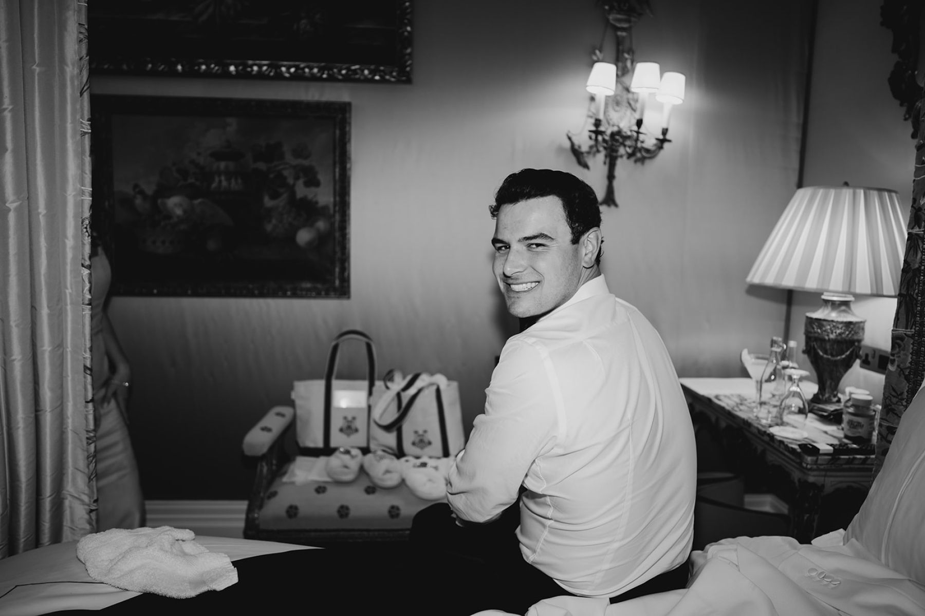 She Noticed His Smile From Across the Street: Molly &amp; Garrett's Wedding at Ashford Castle photo