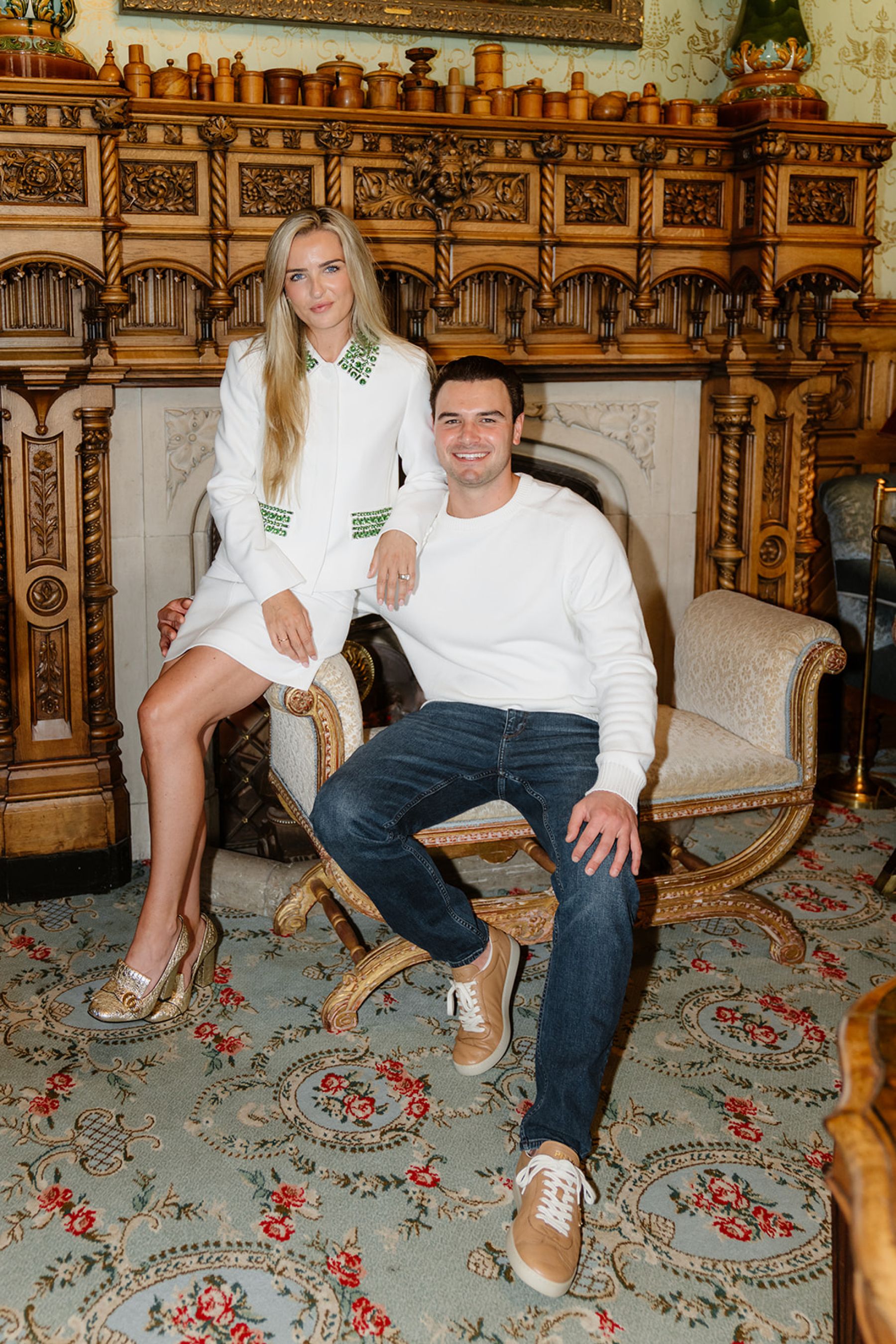 She Noticed His Smile From Across the Street: Molly &amp; Garrett's Wedding at Ashford Castle photo