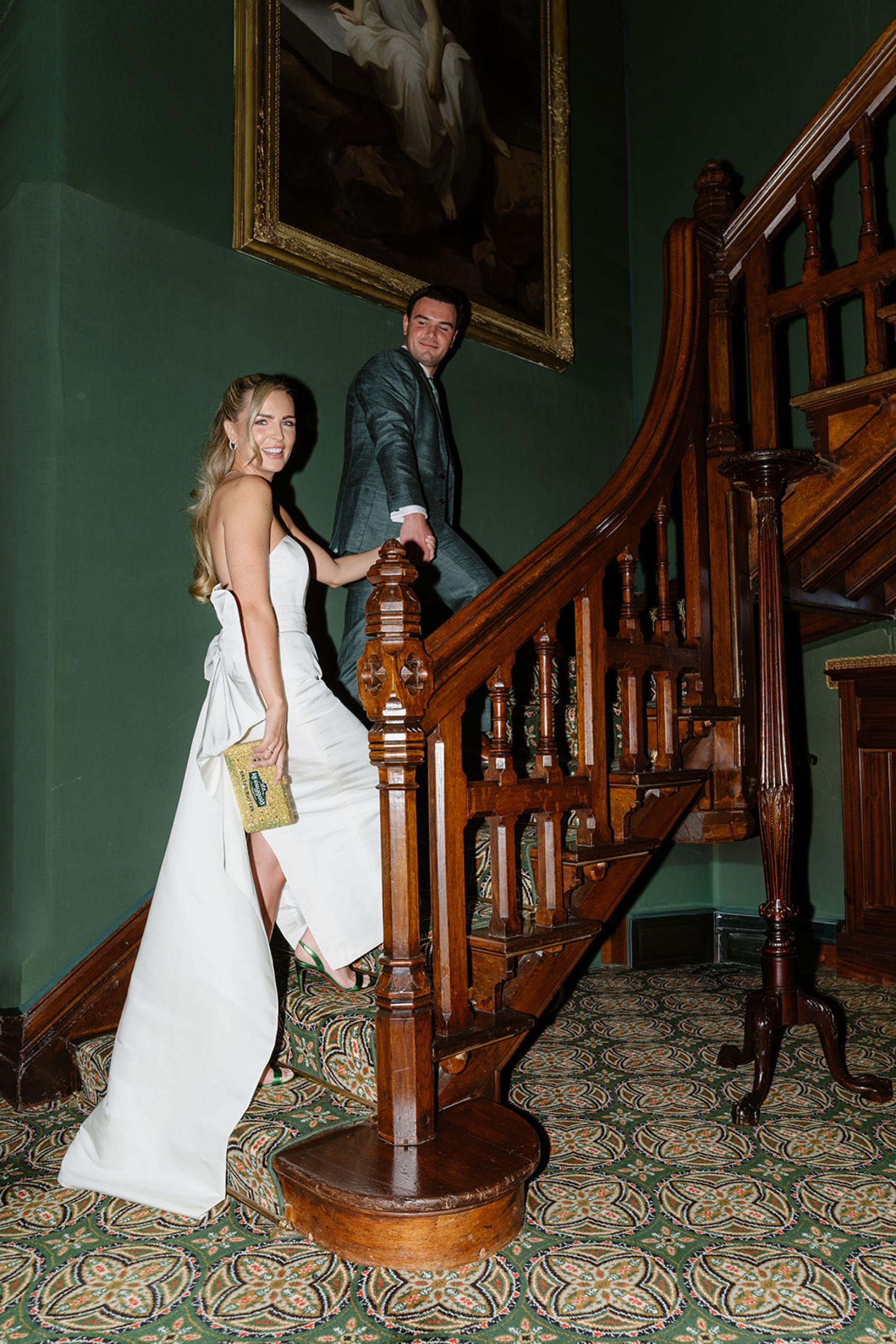 She Noticed His Smile From Across the Street: Molly &amp; Garrett's Wedding at Ashford Castle photo