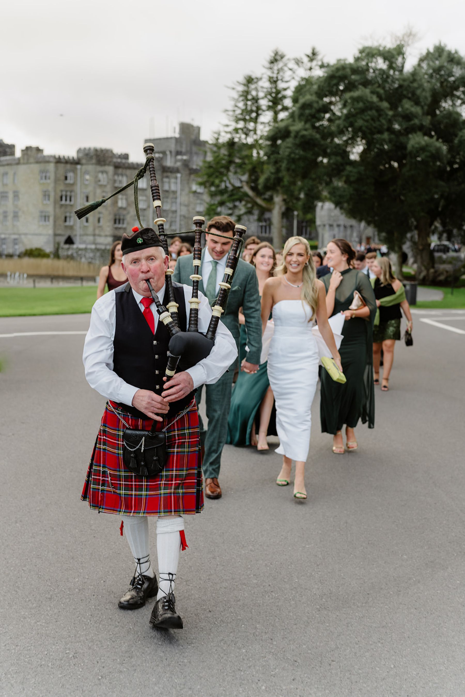 She Noticed His Smile From Across the Street: Molly &amp; Garrett's Wedding at Ashford Castle photo