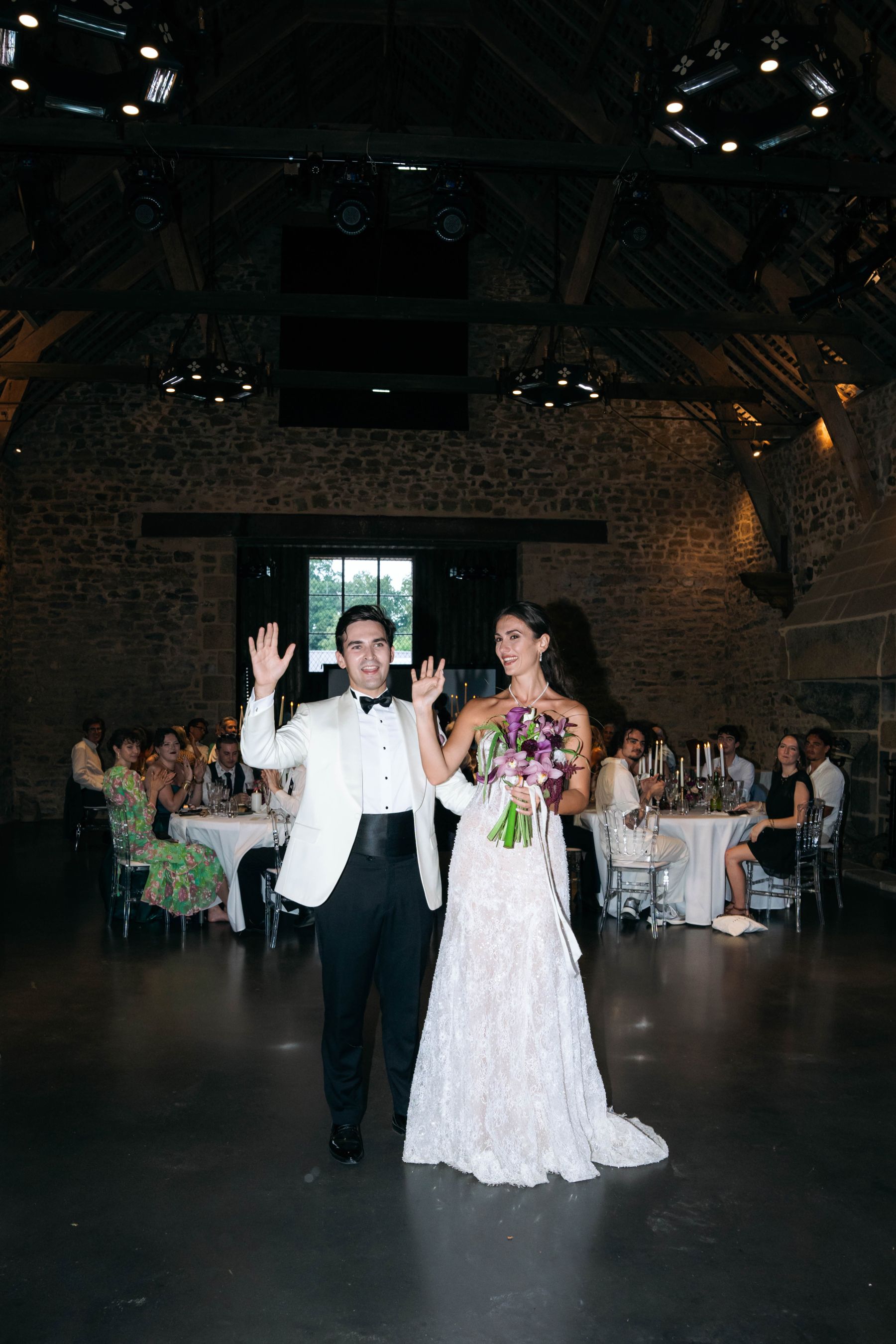 35 Countries, Four Cats and One Medieval Château: Şeyma &amp; Valérian's Wedding at Château du Rocher Portail photo