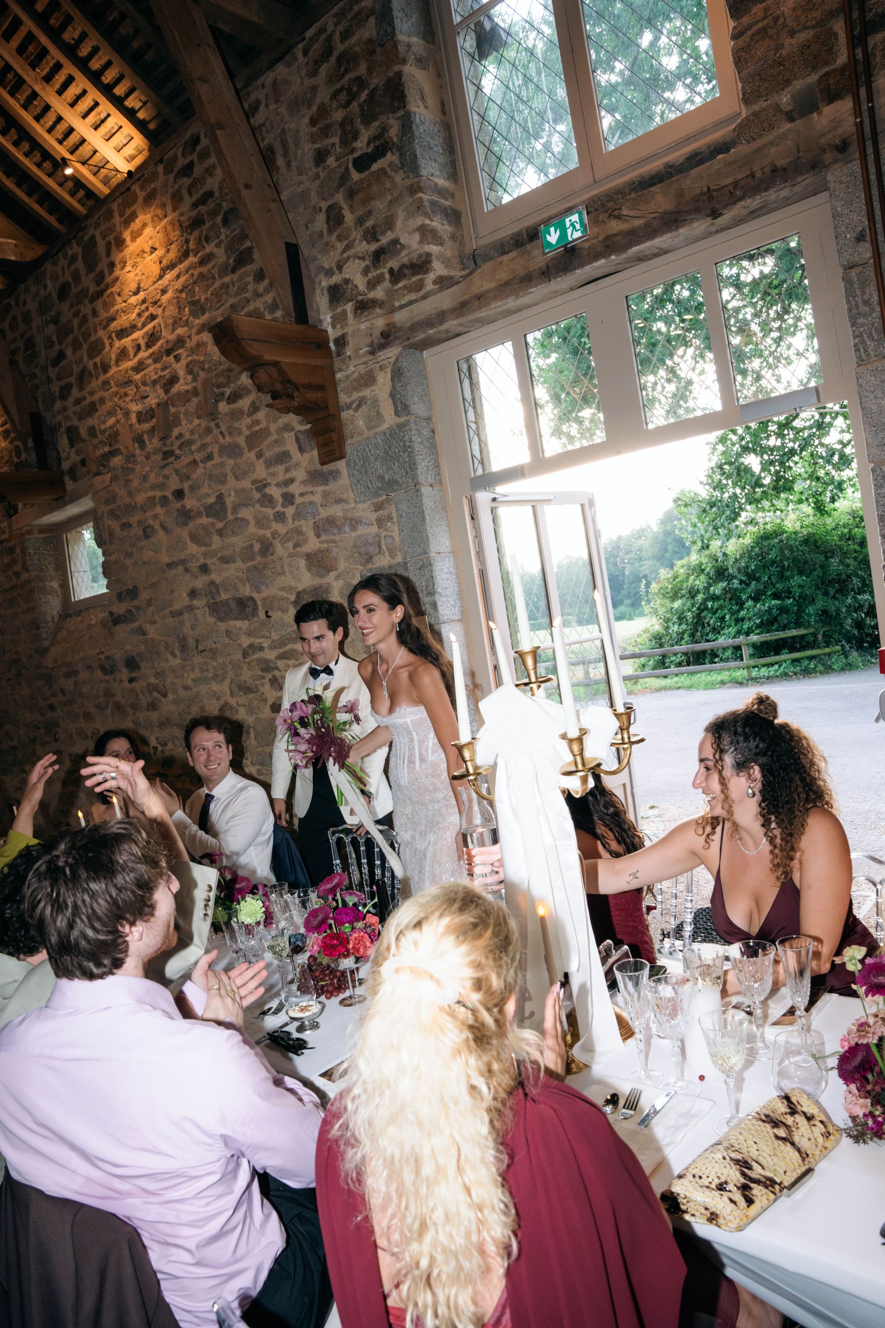 35 Countries, Four Cats and One Medieval Château: Şeyma &amp; Valérian's Wedding at Château du Rocher Portail photo