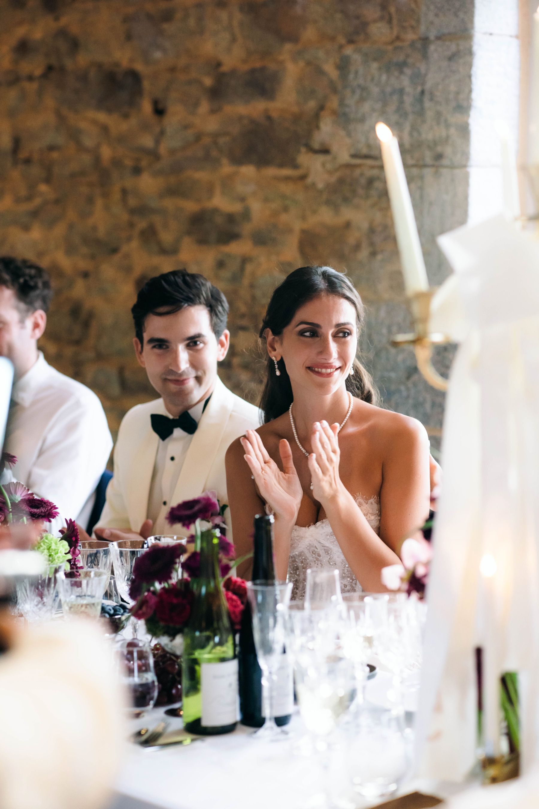 35 Countries, Four Cats and One Medieval Château: Şeyma &amp; Valérian's Wedding at Château du Rocher Portail photo