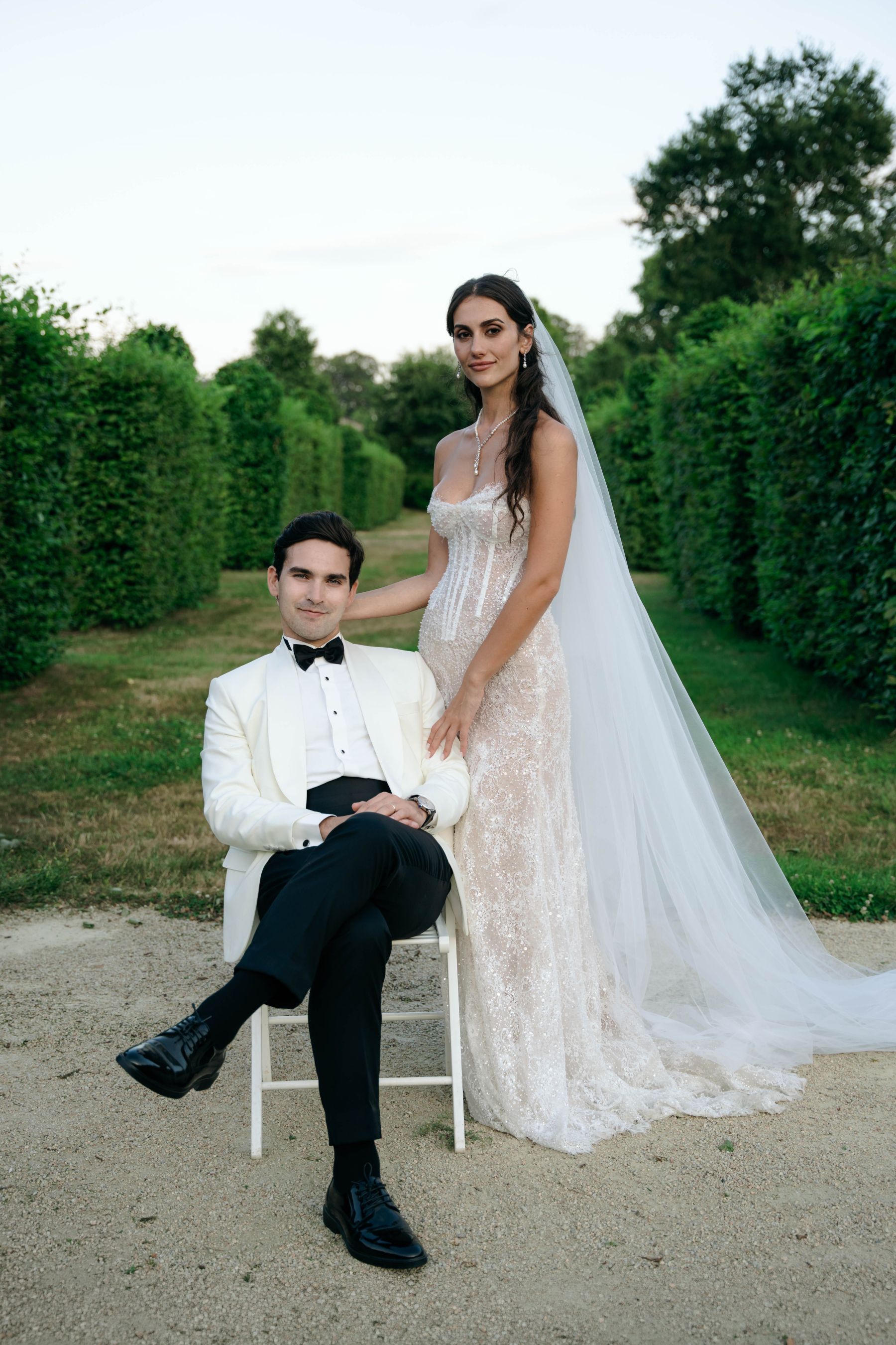 35 Countries, Four Cats and One Medieval Château: Şeyma &amp; Valérian's Wedding at Château du Rocher Portail photo
