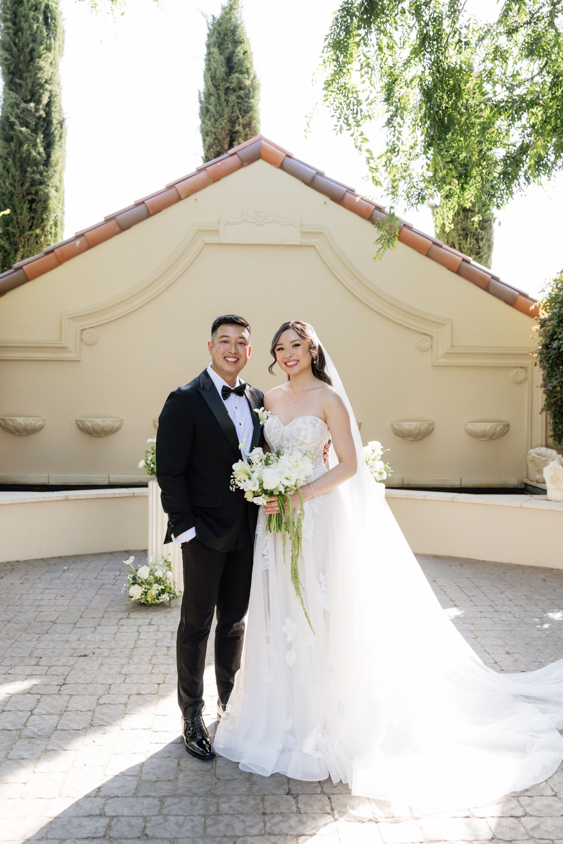 Coffee From Their First Date and Diamonds From Her Mother's Ring: Cindy &amp; Ryan's Wedding at Casa Real photo