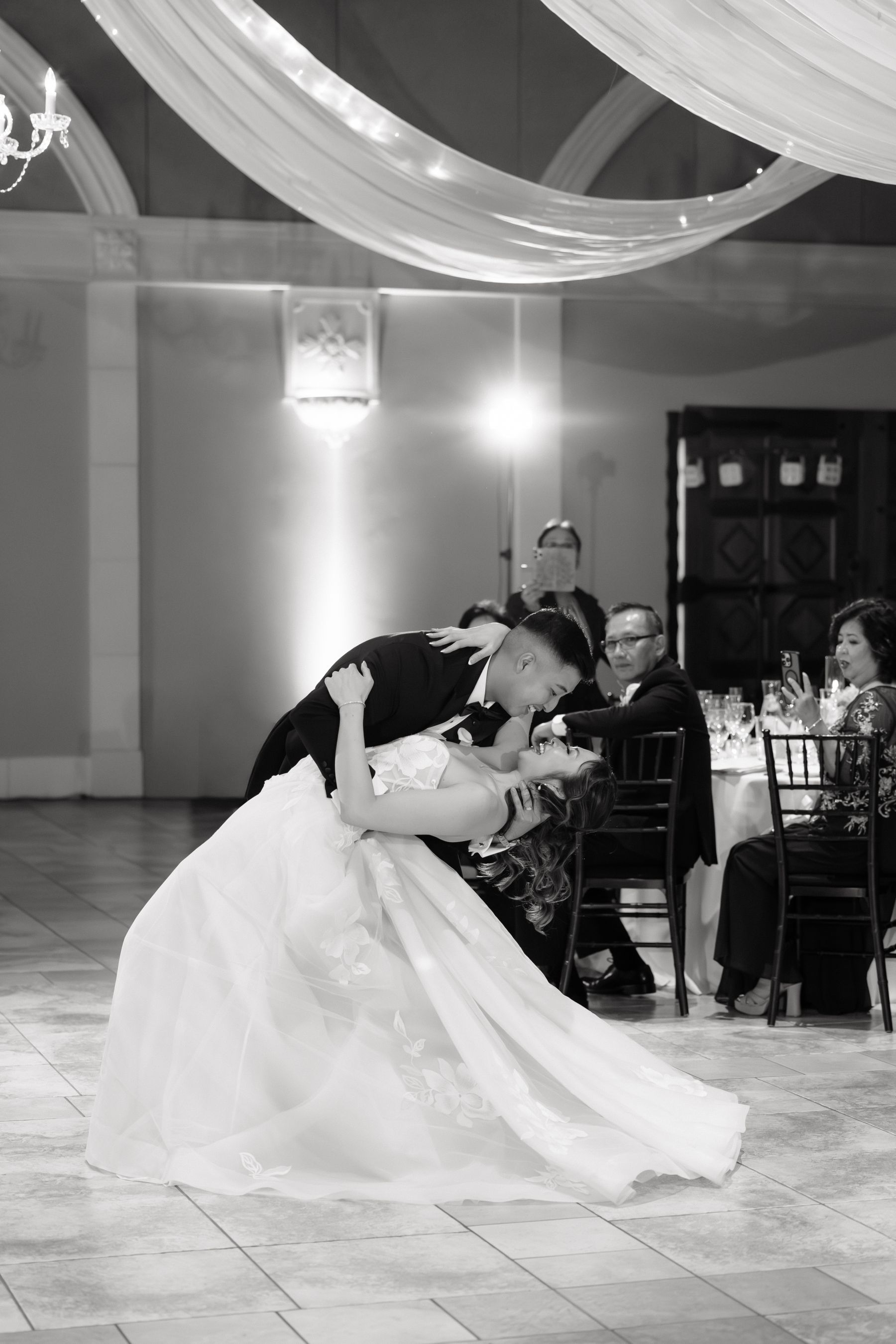 Coffee From Their First Date and Diamonds From Her Mother's Ring: Cindy &amp; Ryan's Wedding at Casa Real photo