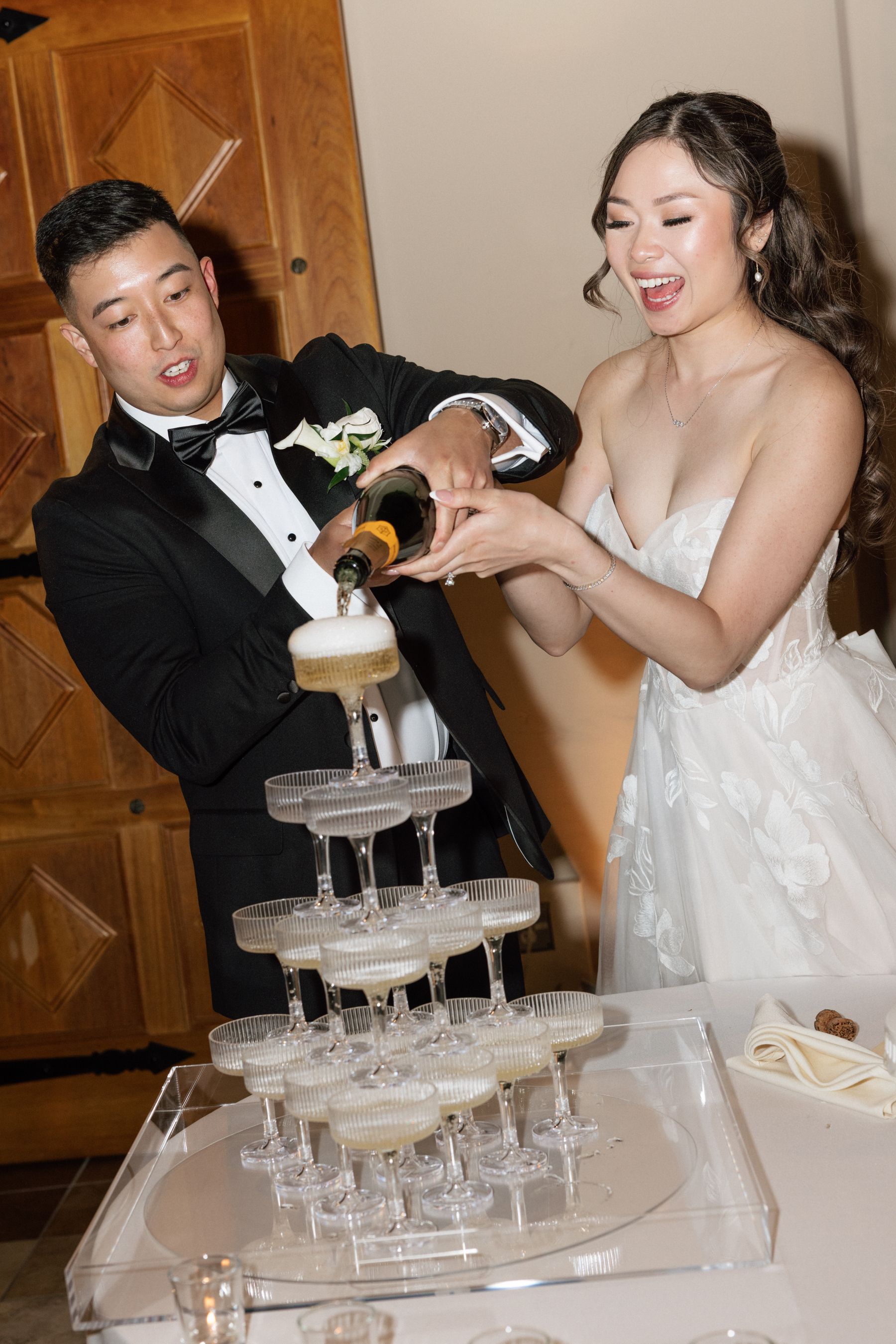 Coffee From Their First Date and Diamonds From Her Mother's Ring: Cindy &amp; Ryan's Wedding at Casa Real photo
