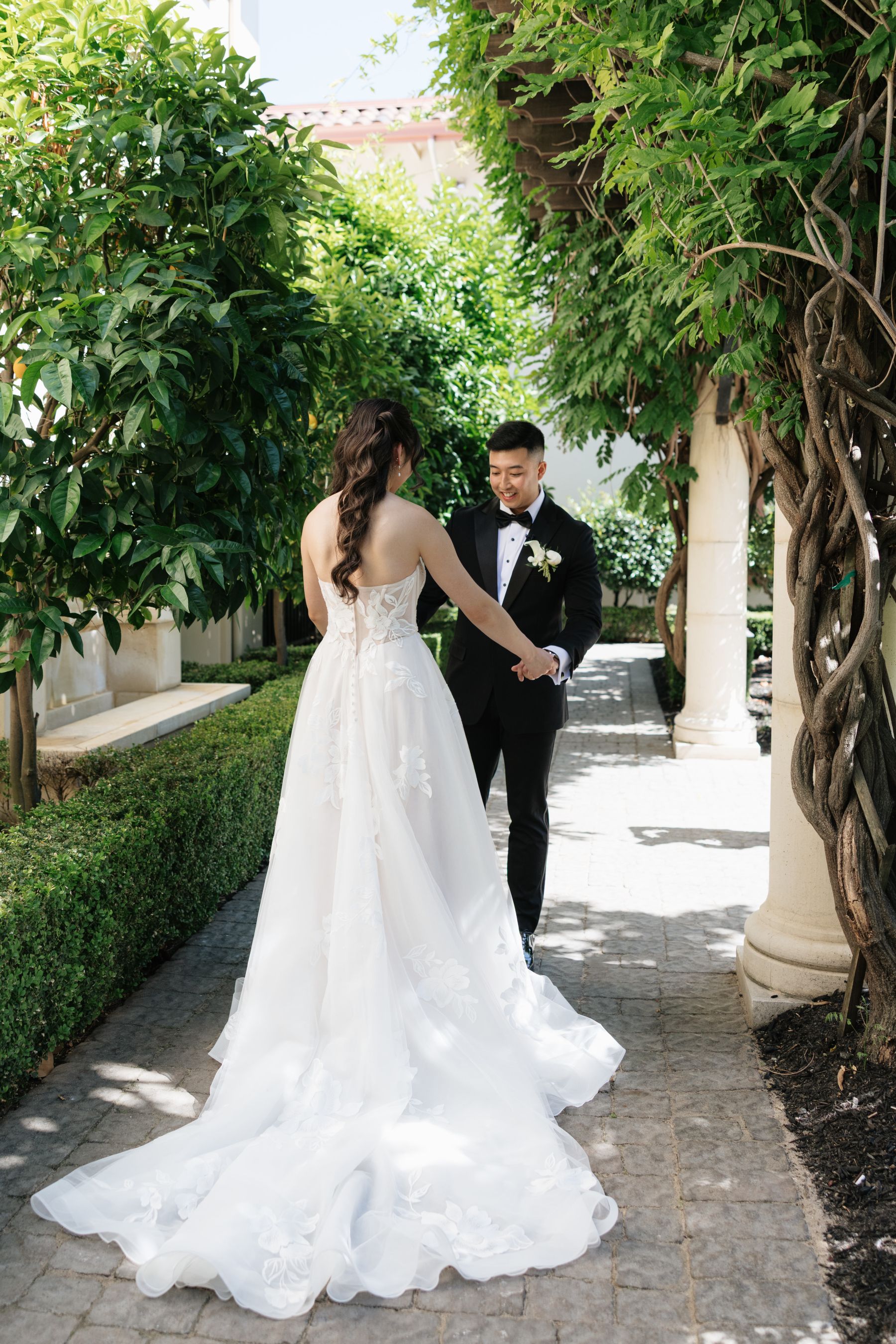 Coffee From Their First Date and Diamonds From Her Mother's Ring: Cindy &amp; Ryan's Wedding at Casa Real photo