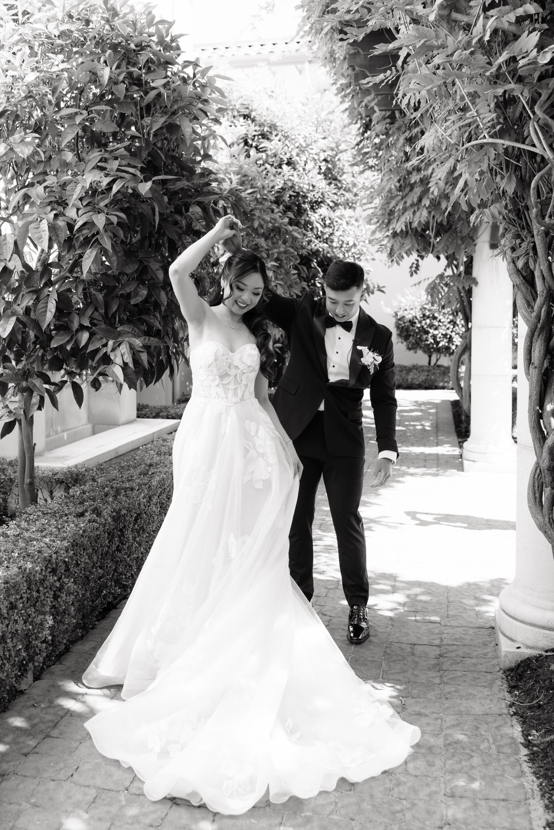 Coffee From Their First Date and Diamonds From Her Mother's Ring: Cindy &amp; Ryan's Wedding at Casa Real photo