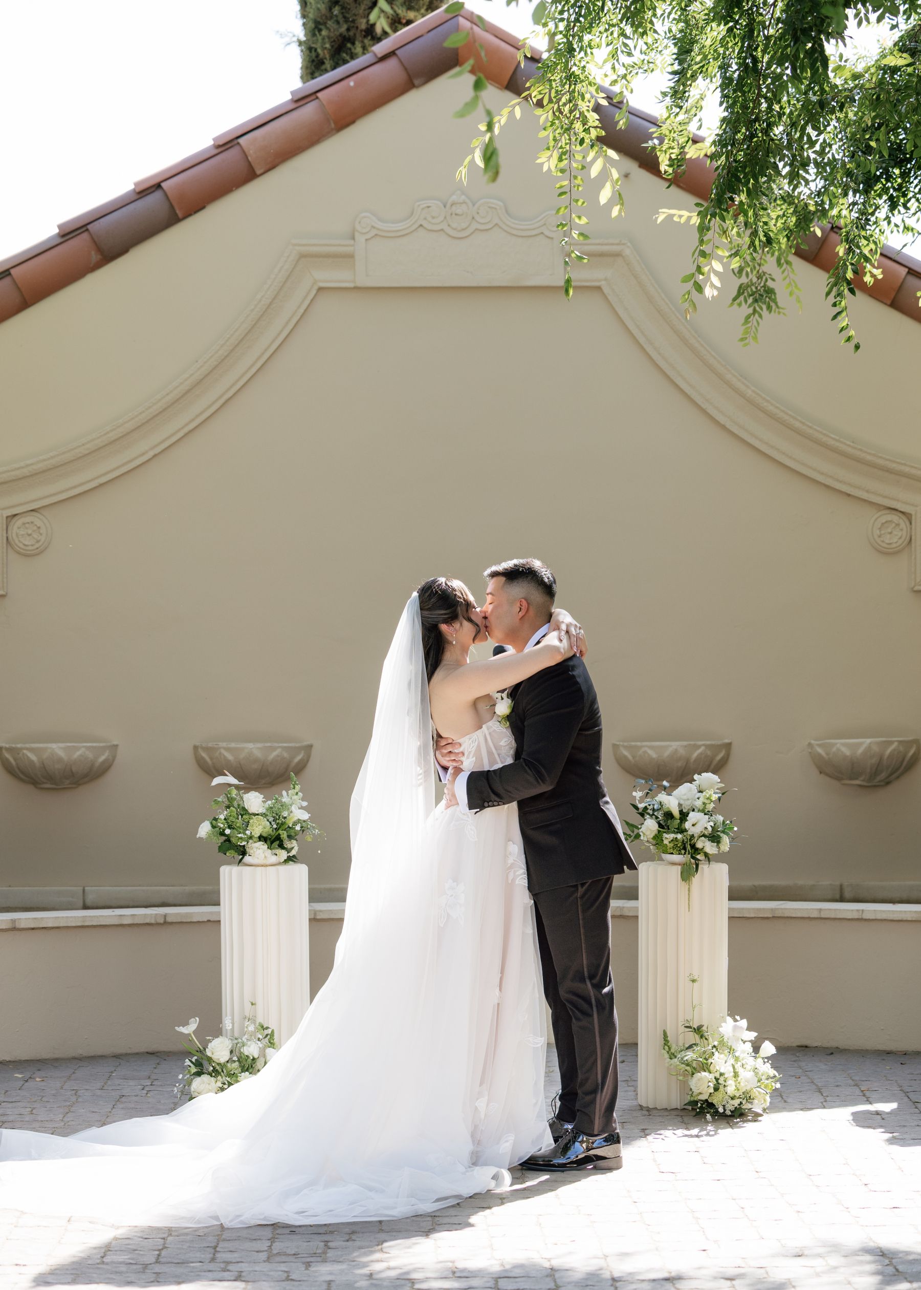 Coffee From Their First Date and Diamonds From Her Mother's Ring: Cindy &amp; Ryan's Wedding at Casa Real photo