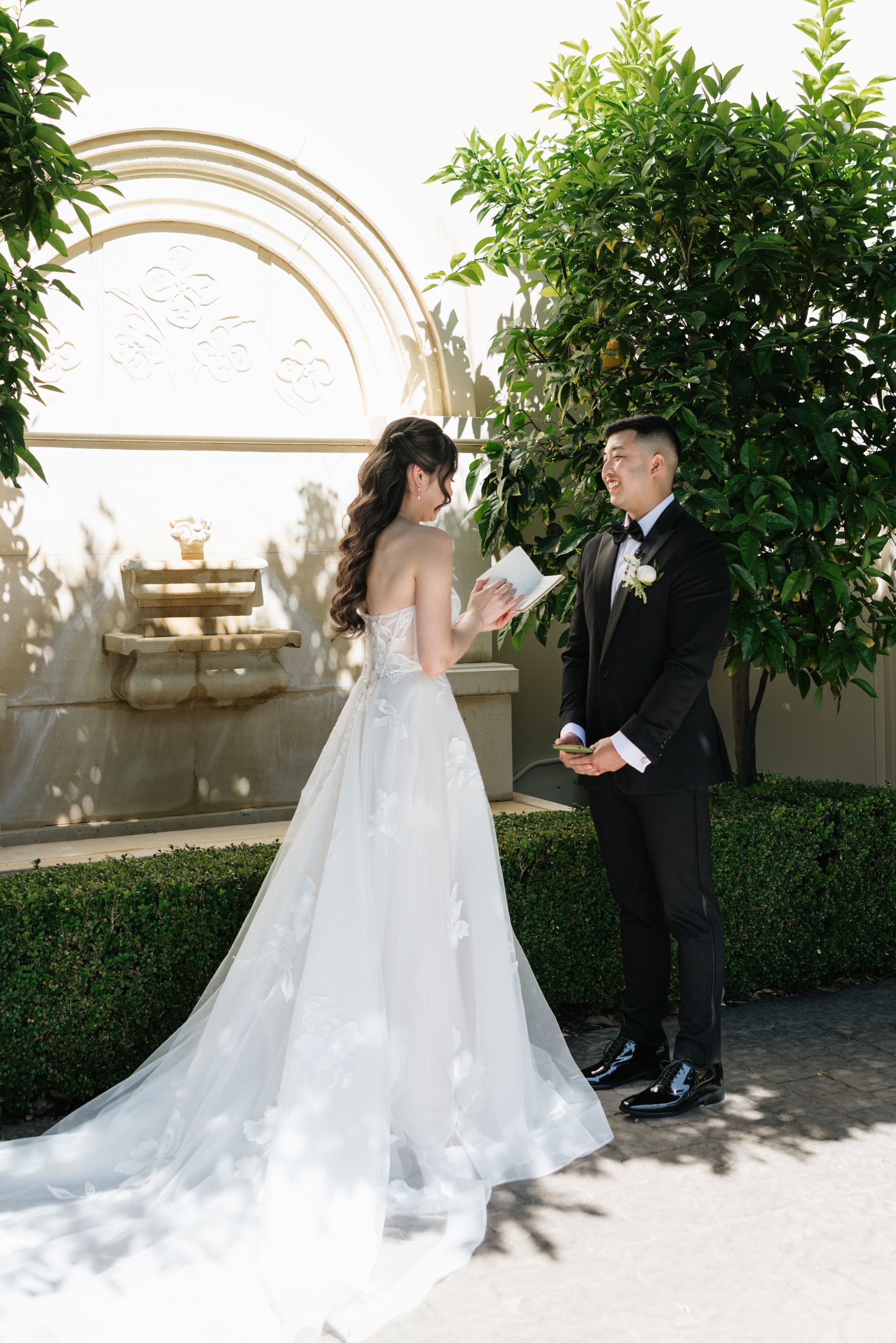 Coffee From Their First Date and Diamonds From Her Mother's Ring: Cindy &amp; Ryan's Wedding at Casa Real photo