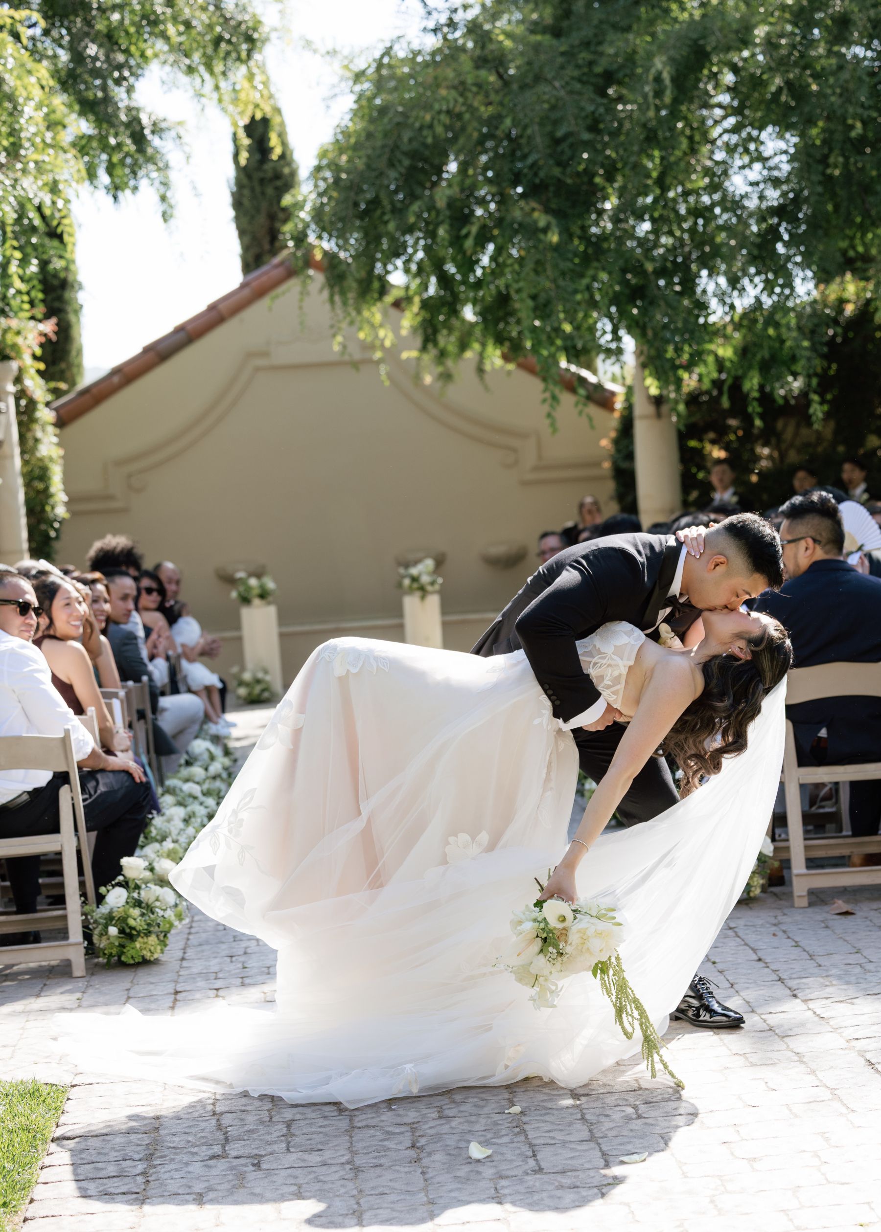 Coffee From Their First Date and Diamonds From Her Mother's Ring: Cindy &amp; Ryan's Wedding at Casa Real photo