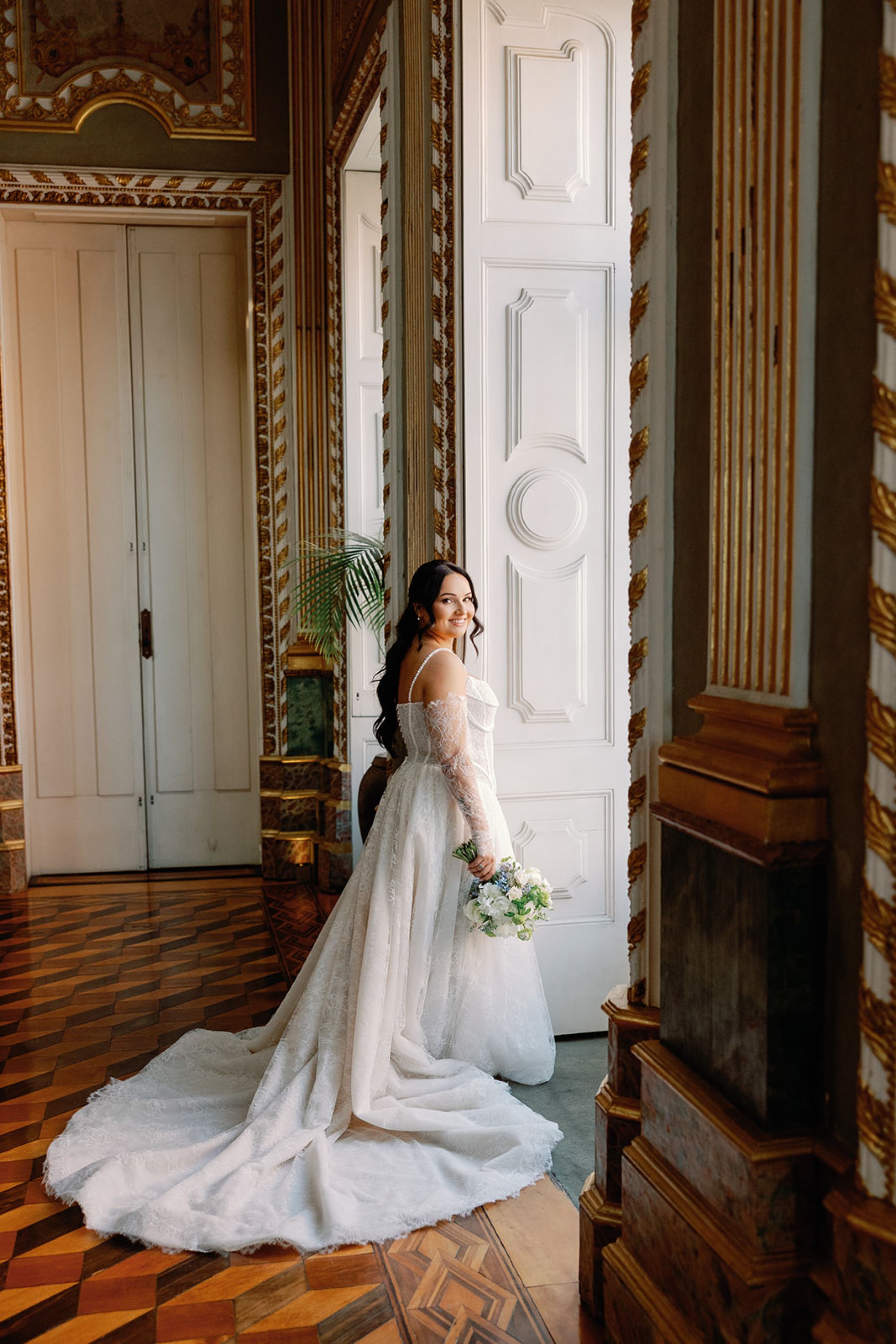 No Cake, All Fireworks: Hannah &amp; James's Wedding at Pestana Palácio do Freixo photo