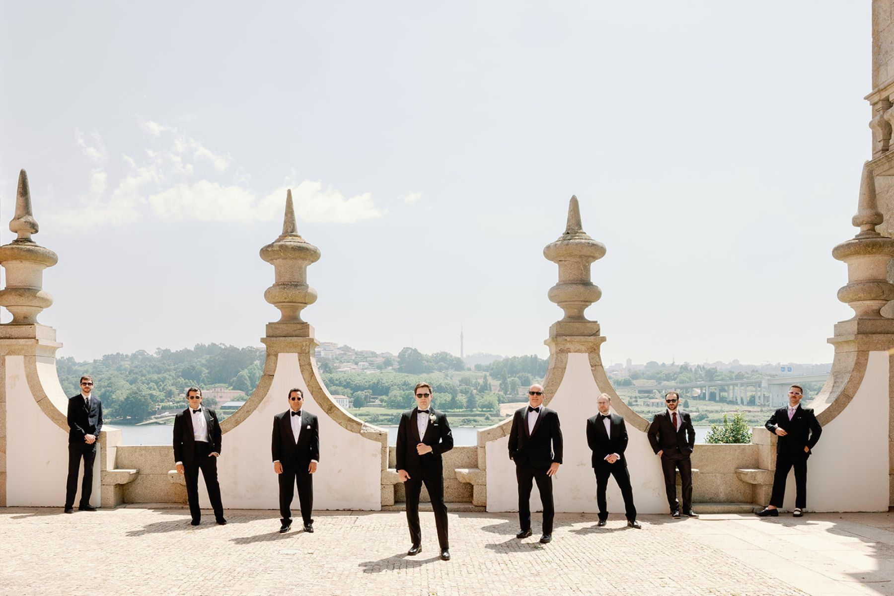 No Cake, All Fireworks: Hannah &amp; James's Wedding at Pestana Palácio do Freixo photo