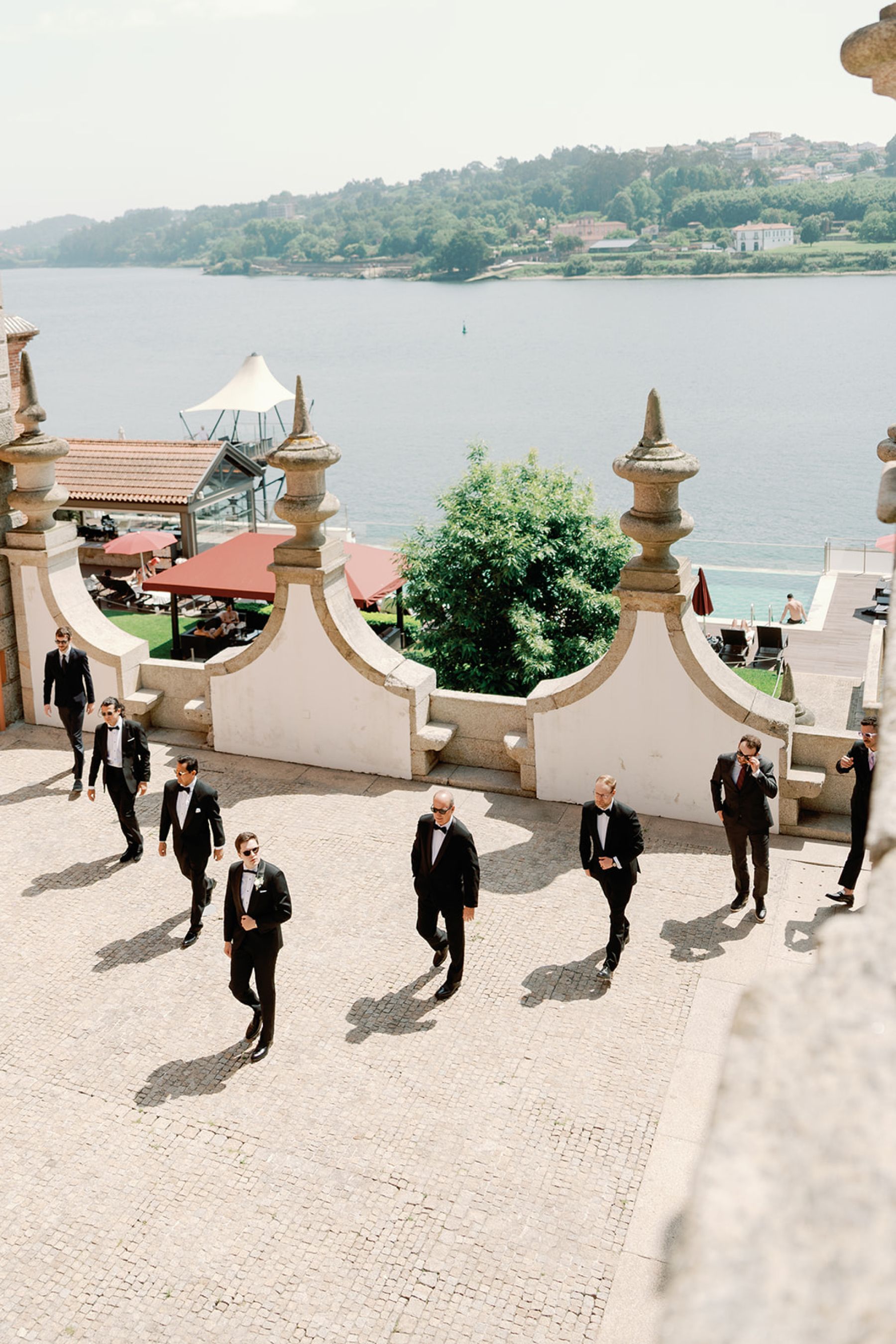 No Cake, All Fireworks: Hannah &amp; James's Wedding at Pestana Palácio do Freixo photo