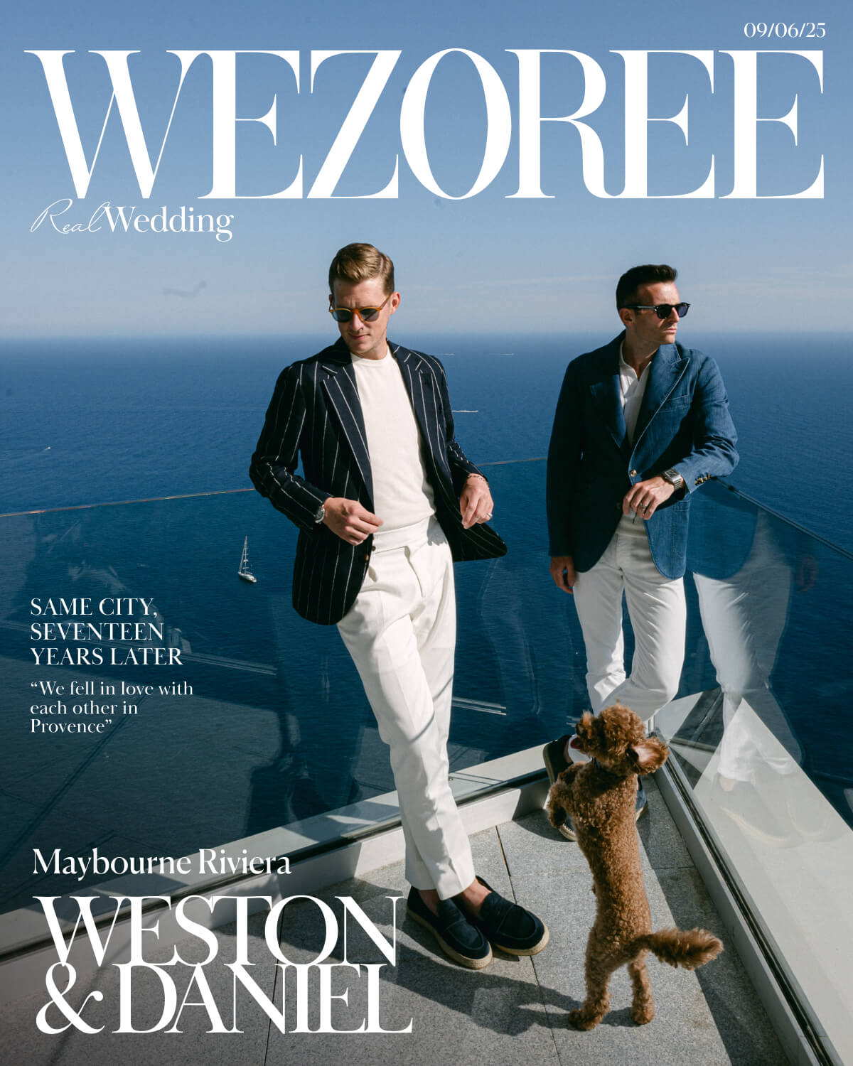 Same City, Seventeen Years Later: Weston & Daniel's Wedding at Maybourne Riviera photo